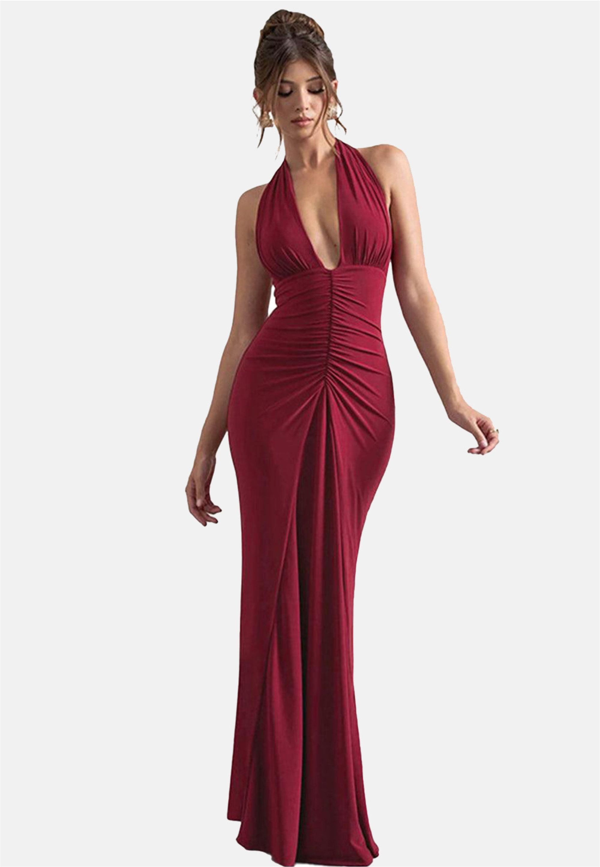 Moda Minx Jerseykleid Amber Long Dress günstig online kaufen