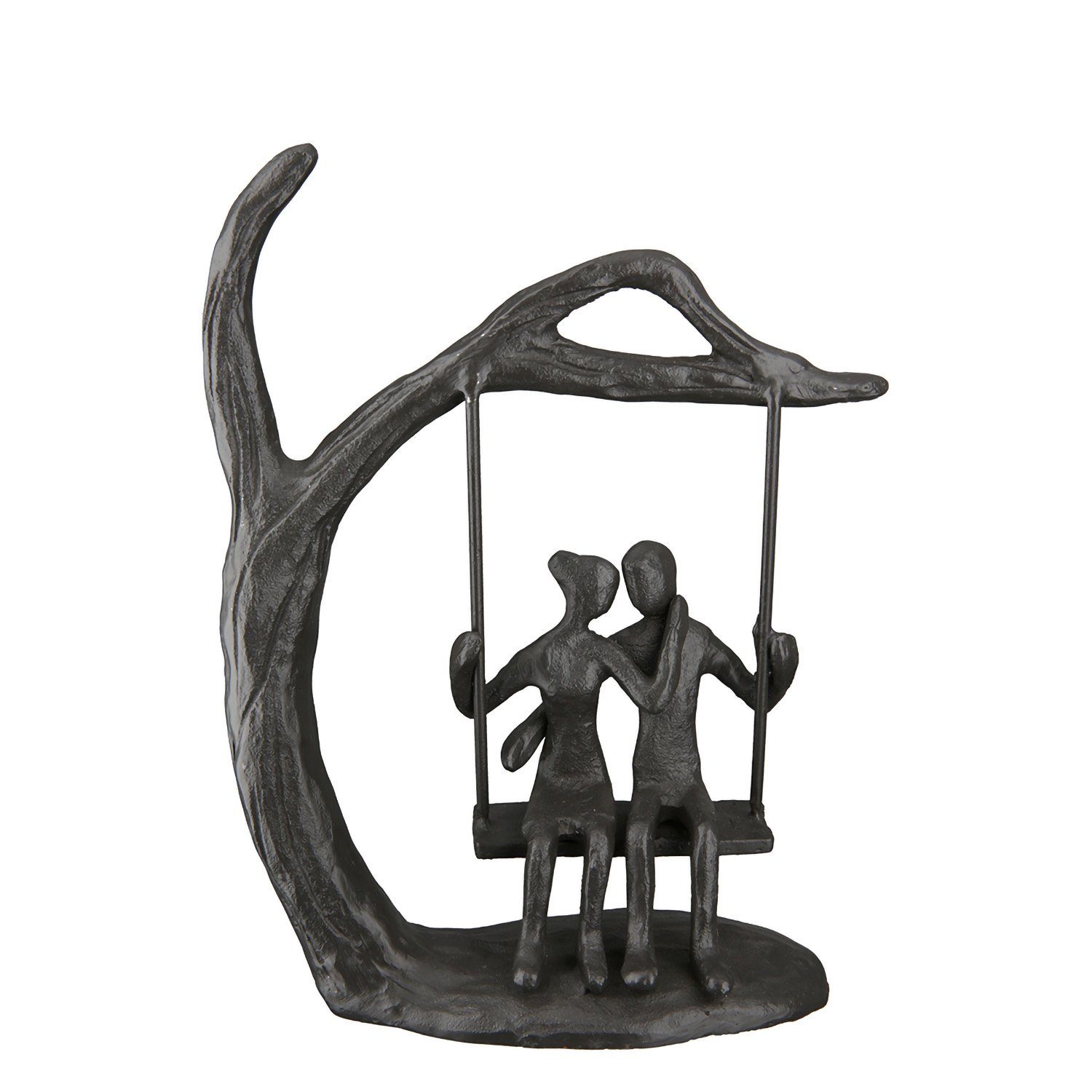 x x 16,5cm GILDE GILDE H. Goals - braun - Skulptur Dekofigur B. 13cm T. 5,5cm