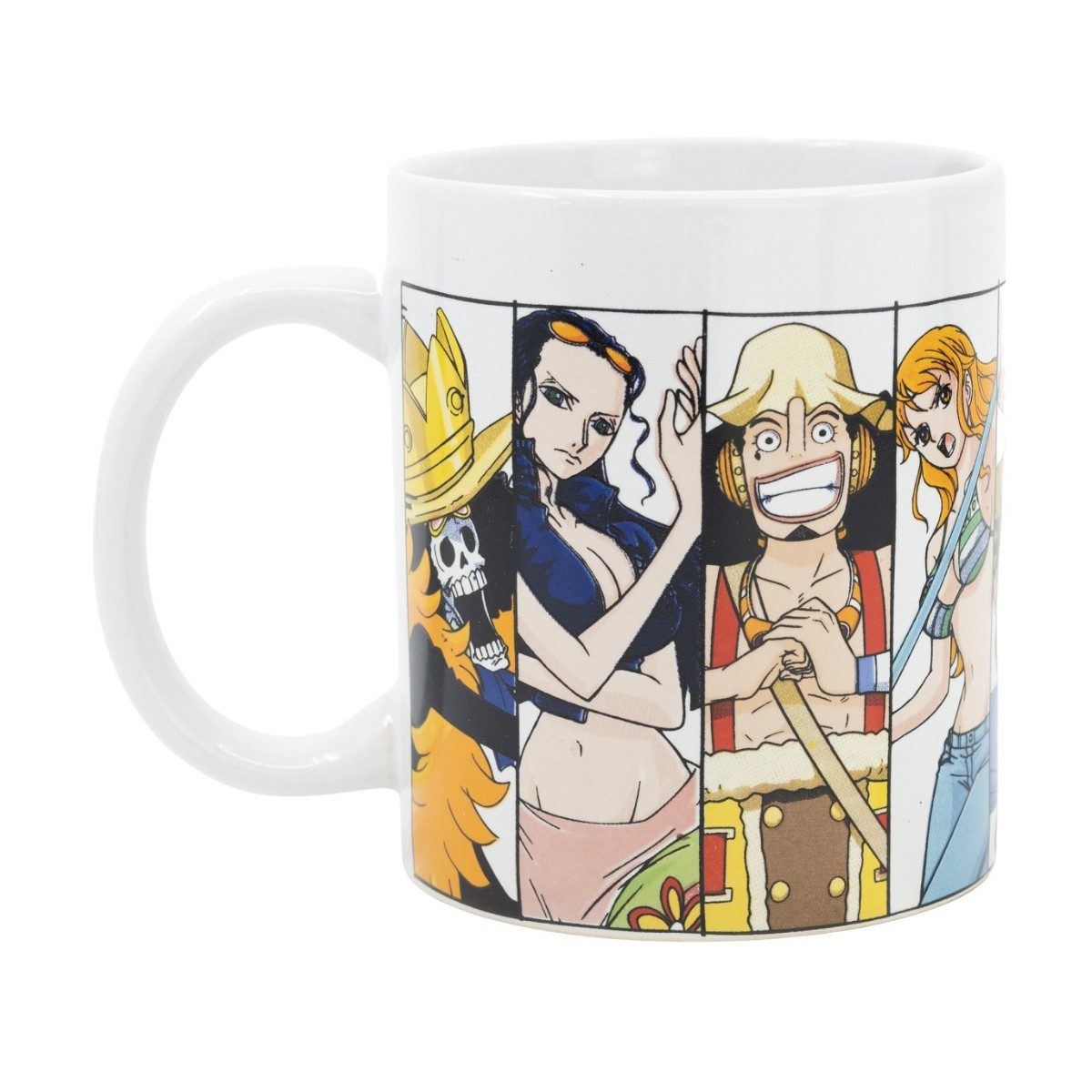One Piece Tasse Crew Becher 325 ml aus Keramik in Geschenkbox für Kaffee Tee und Kakao, Keramik