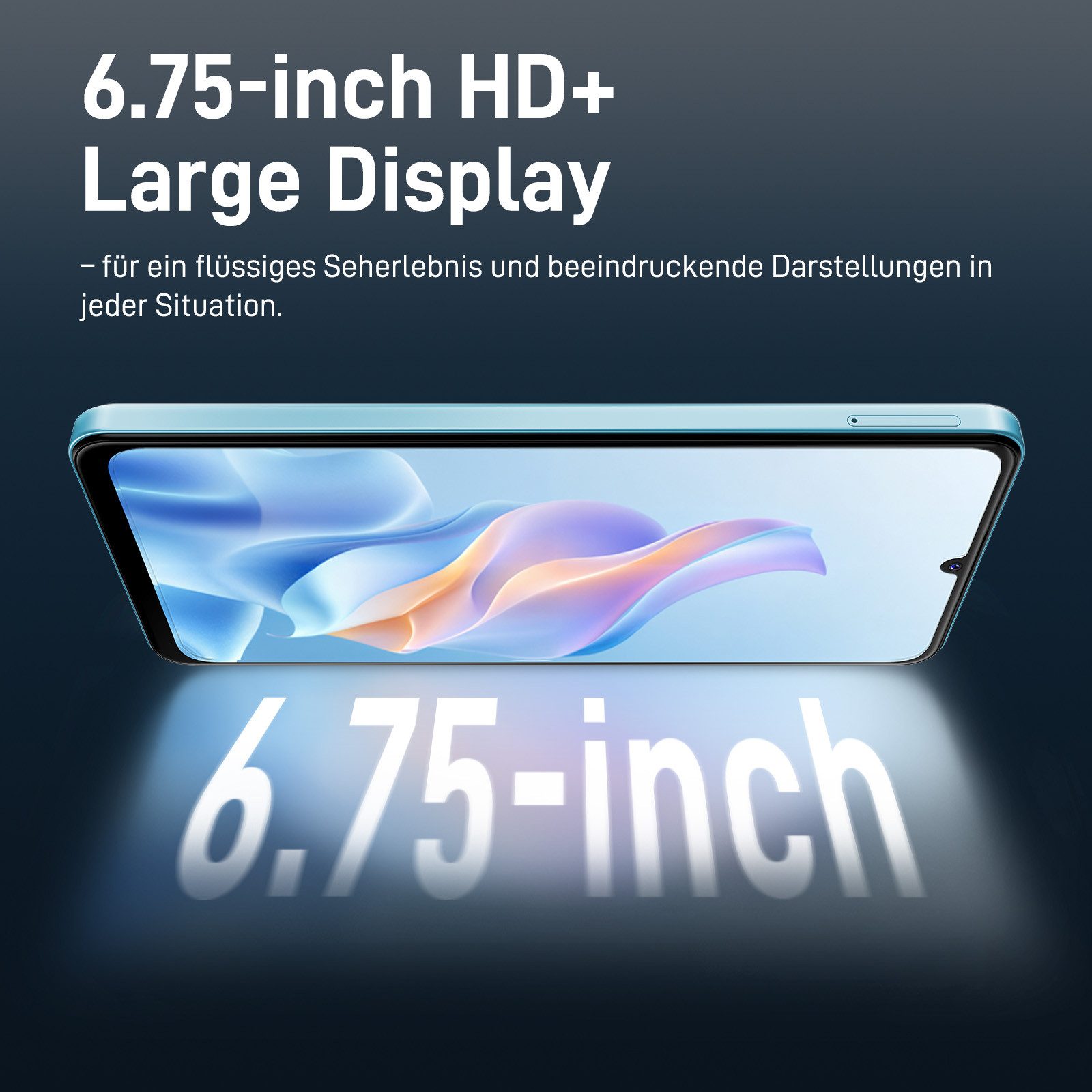 ZTE Blade A76 5G Smartphone (17,15 cm/6,75 Zoll, 128 GB Speicherplatz, 50 MP Kamera)