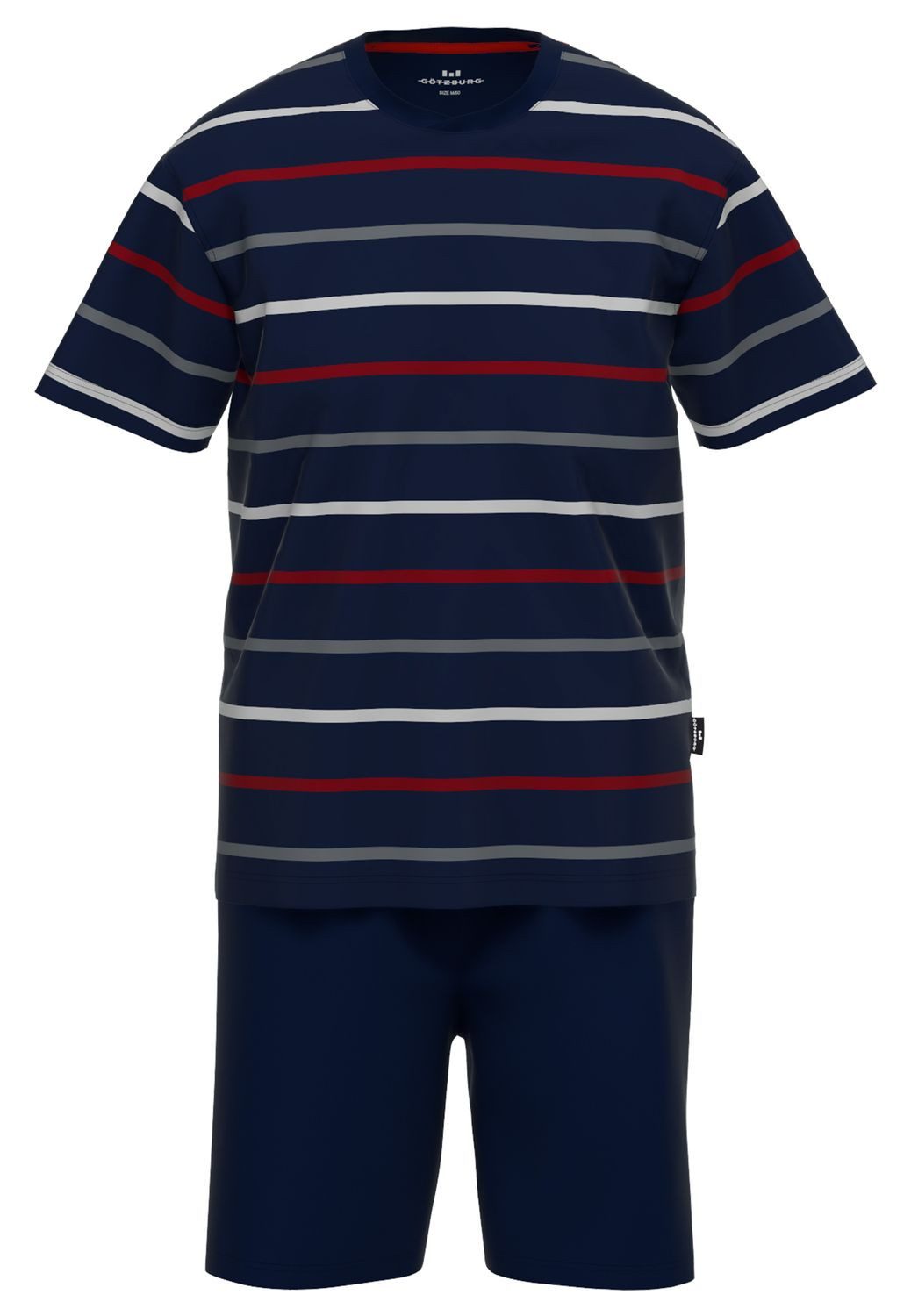 GÖTZBURG Shorty Midtown (Set, 2 tlg) Klima aktiv, Tasche, Streifen günstig online kaufen