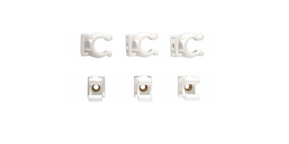 CORNAT Rohrschelle Cornat Rohr-Clip einfach für 18 mm Ø - Rohre