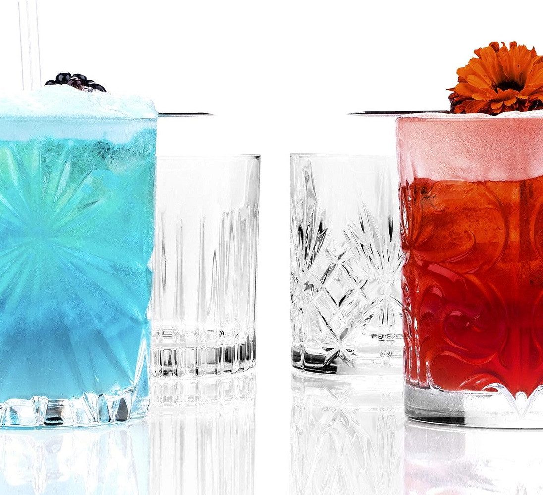 RCR Cocktailglas RCR Mixology Cocktailglas 320 ml 4er Set, Kristallglas
