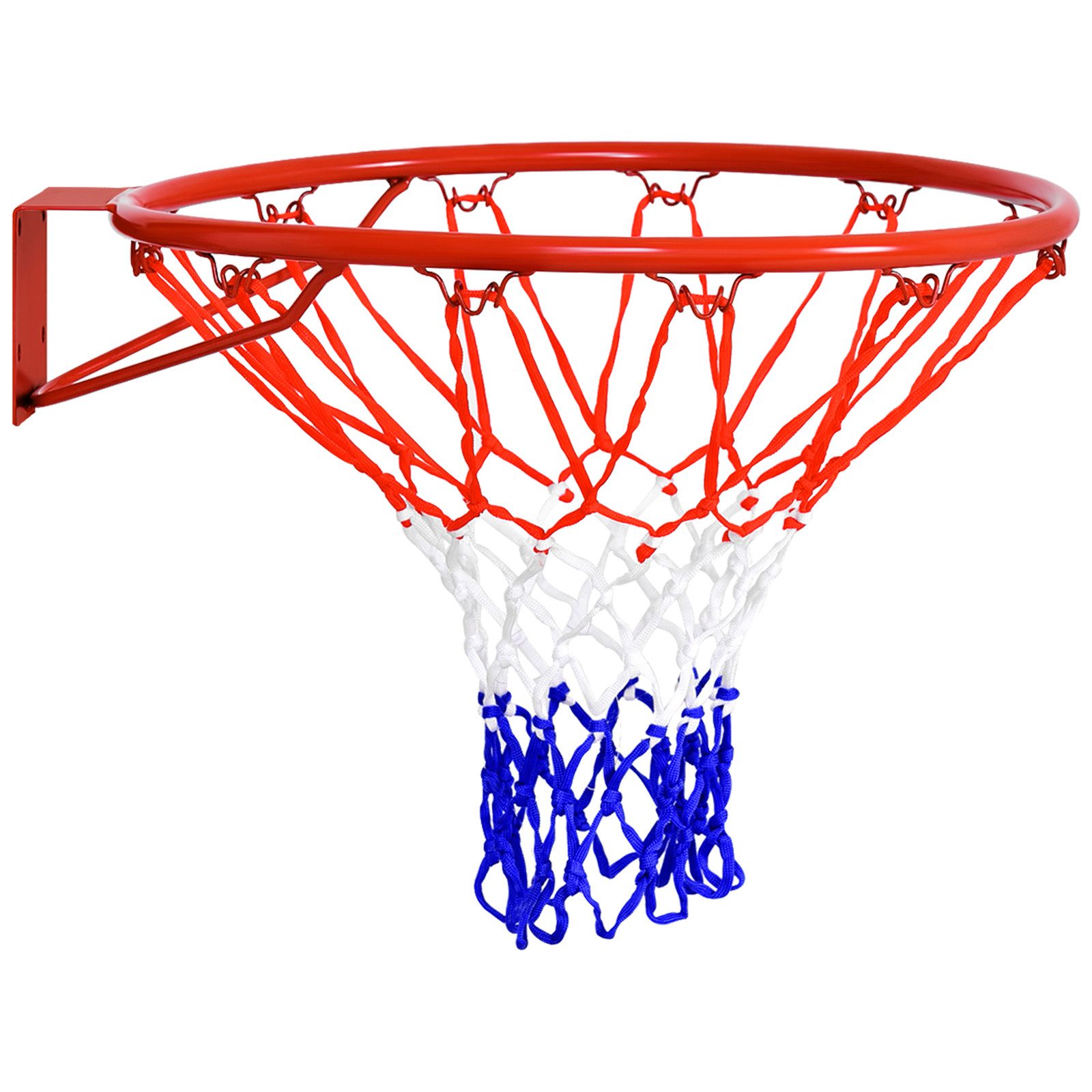 Basketballkorb mit Ring und Nylonnetz