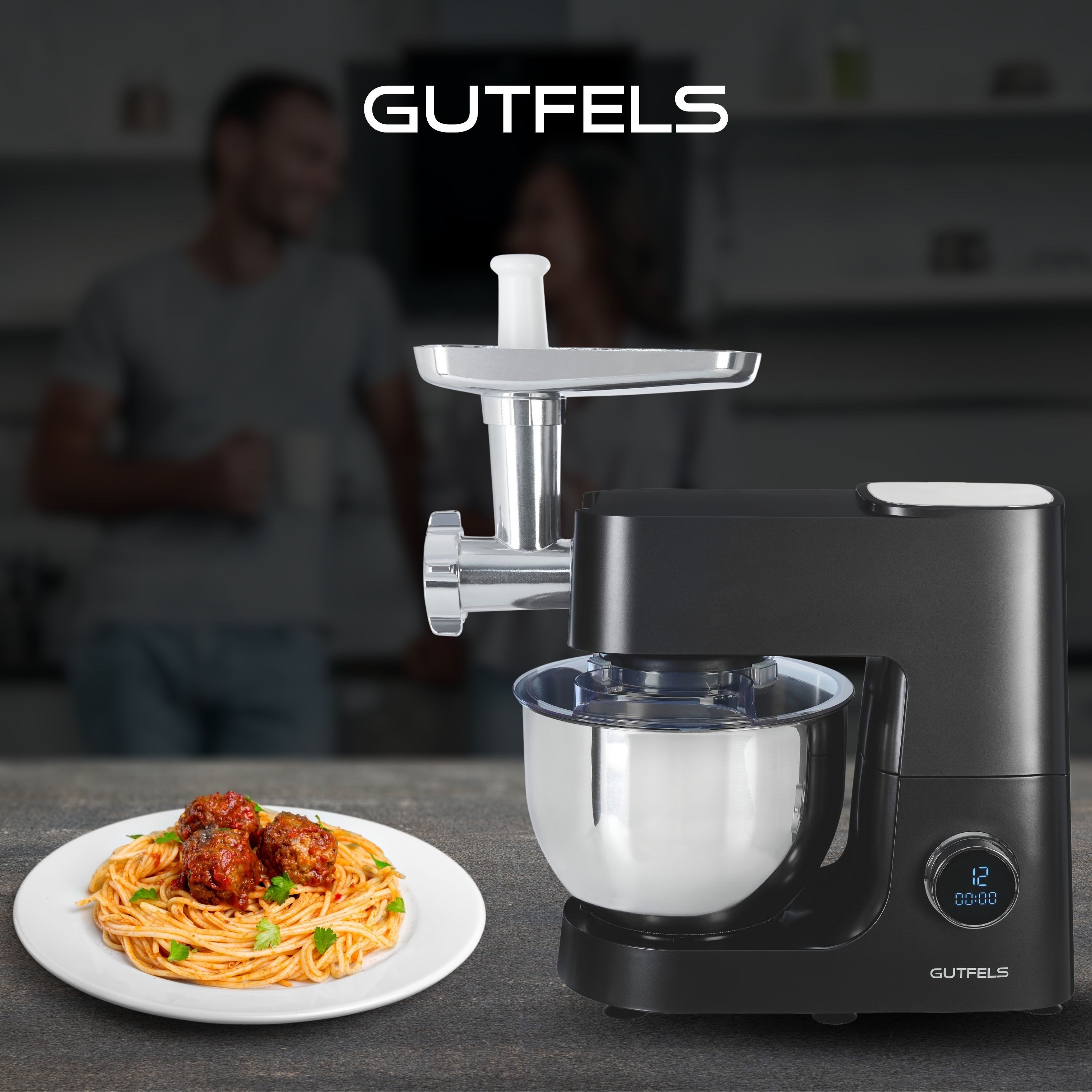 Gutfels Küchenmaschinen Zubehör-Set FAKITCHEN 5010, Zubehör für KITCHEN 5010, Vielseitige Aufsätze – perfekte Ergebnisse für jede Zubereitung – Bild 2 von 5