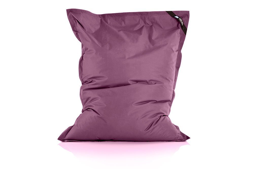 LazyBag Sitzsack Riesensitzsack Indoor Violett XXL Outdoor Bezug), 180 Nylon 140 cm x & (Sitzkissen Bean-Bag