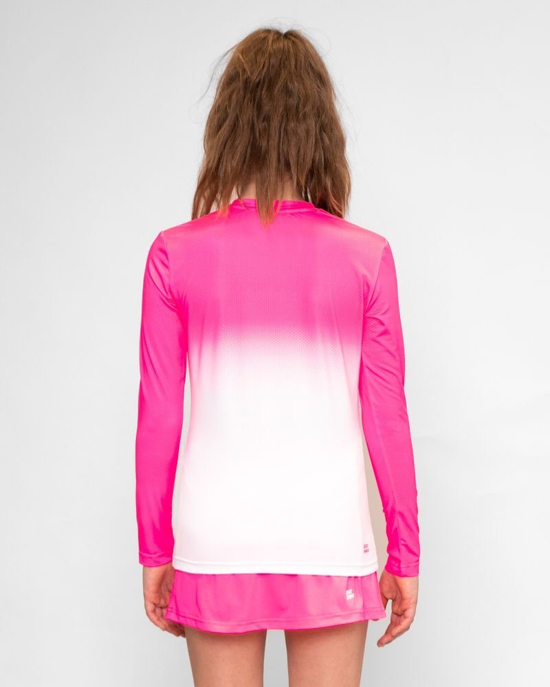 Mädchen Crew Langarmshirt pink BADU BIDI Longsleeve in für