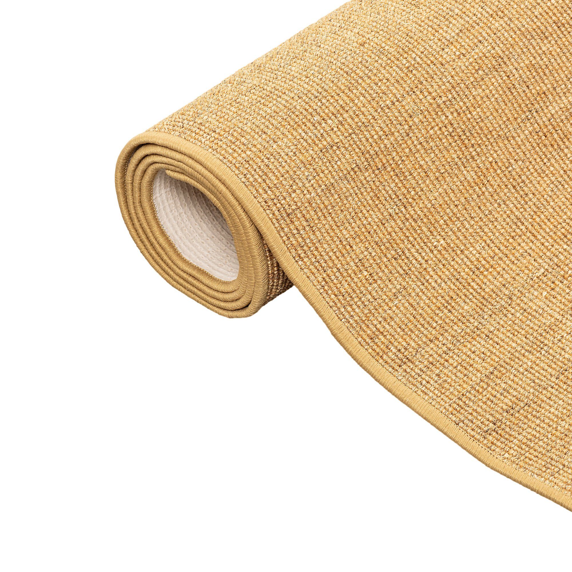 Snapstyle Sisalteppich Sisal Natur Teppich Klassisch, Eckig, Höhe: 6 mm – Bild 4 von 5