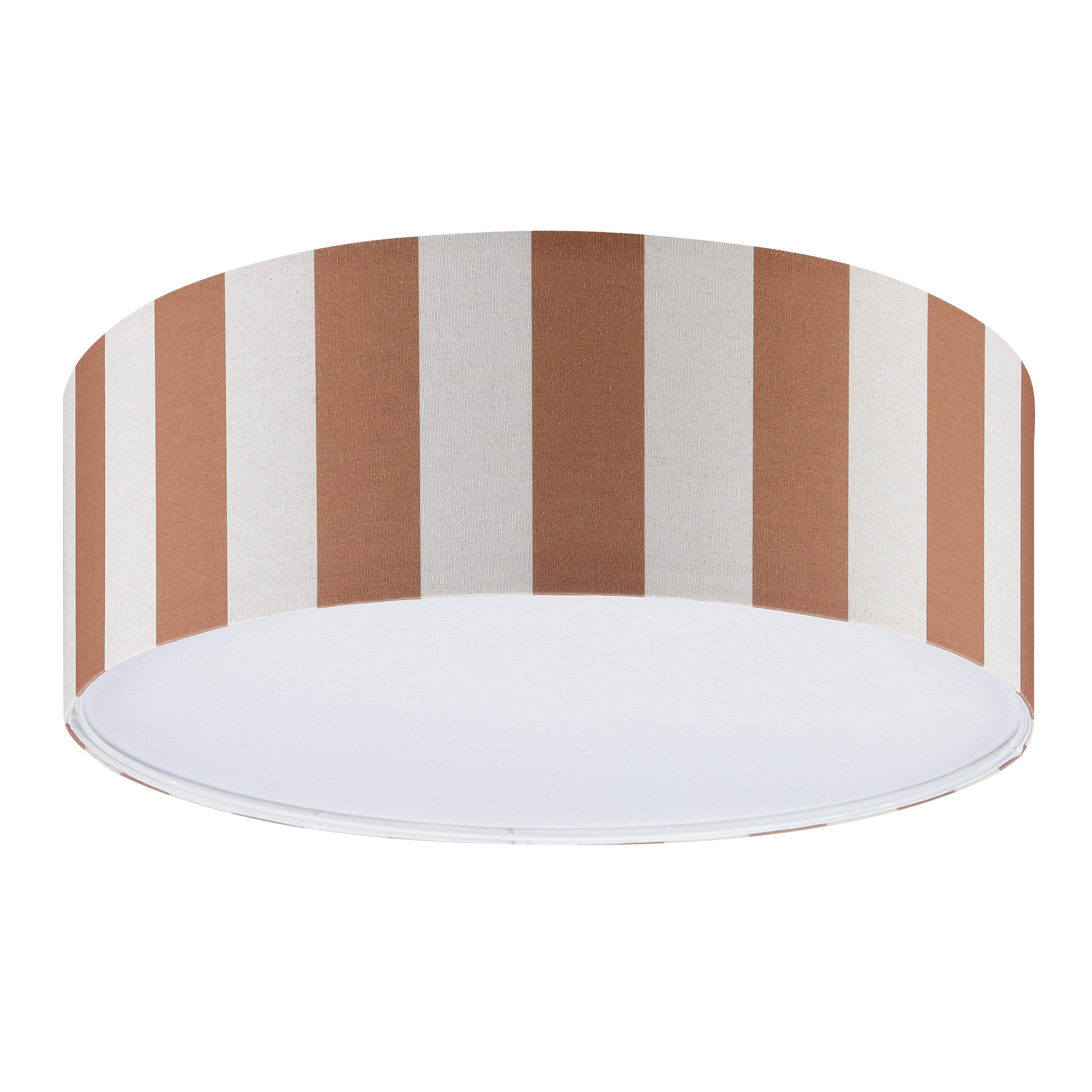 OTTO home Deckenleuchte Stellan, ohne Leuchtmittel, Deckenlampe Stoff Textilschirm Ø 45cm