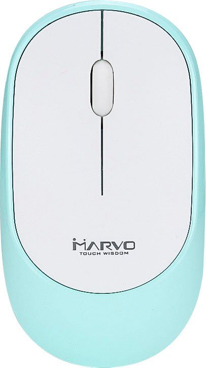 MARVO Marvo Wireless/kabellose Tastatur und Tastatur- Maus St) Maus-Set, (1 und