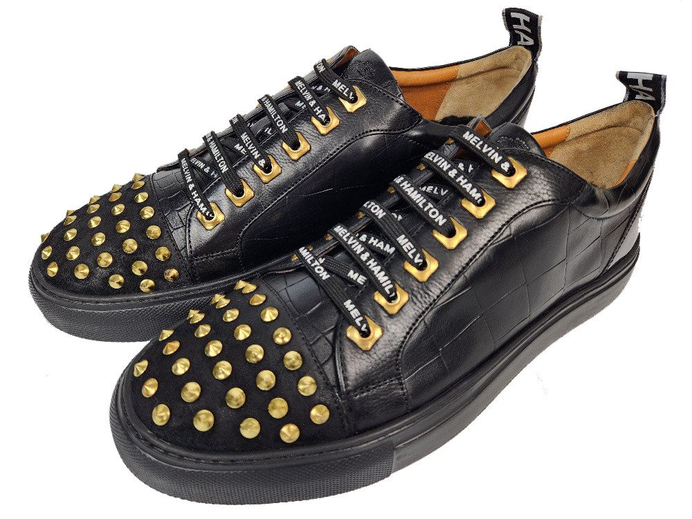 Melvin & Hamilton M&H Harvey12 Black-Gold Sneaker günstig online kaufen