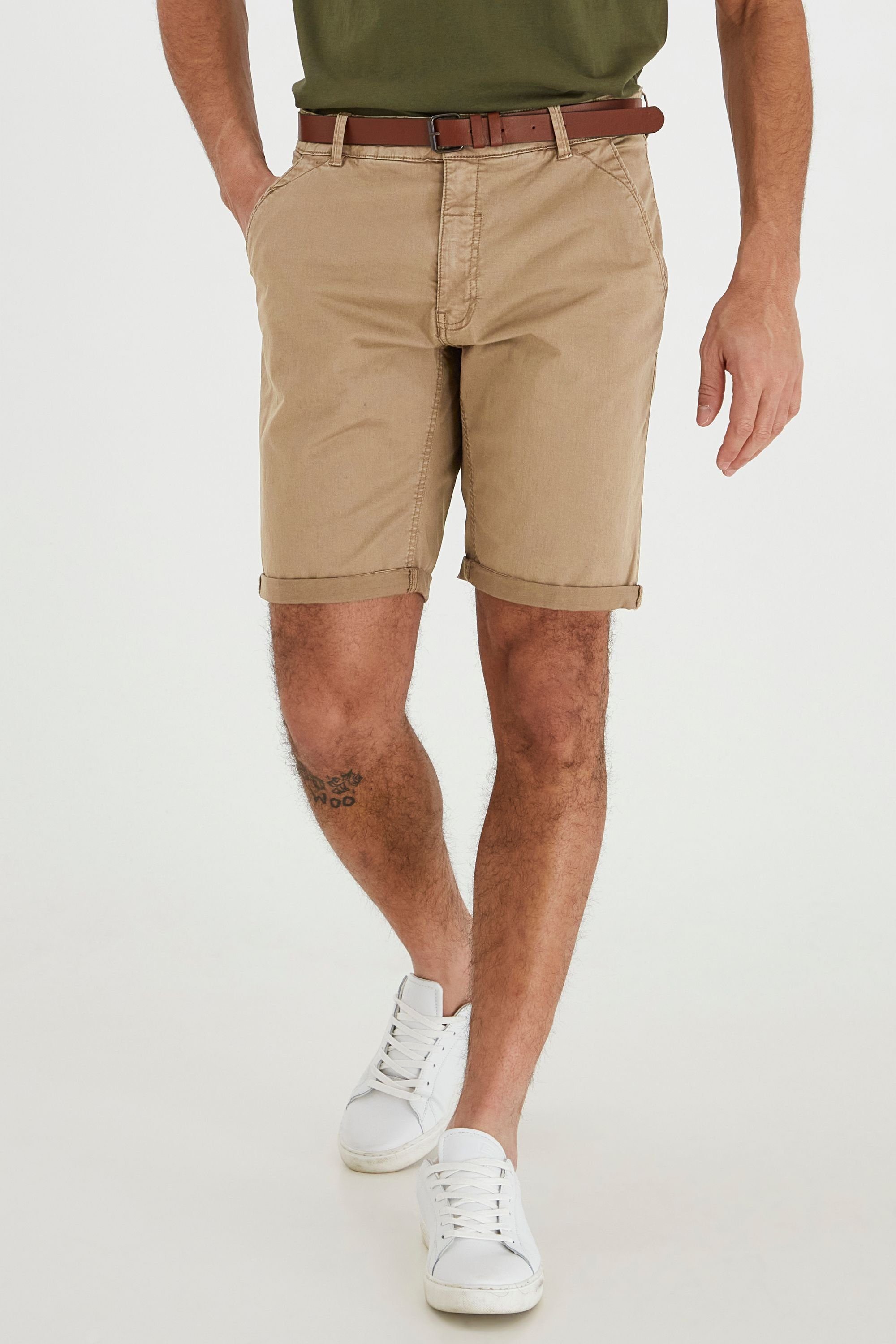 Blend Chinoshorts BHBrane Stilvolle Chino Shorts mit Eingrifftaschen und Gürtel