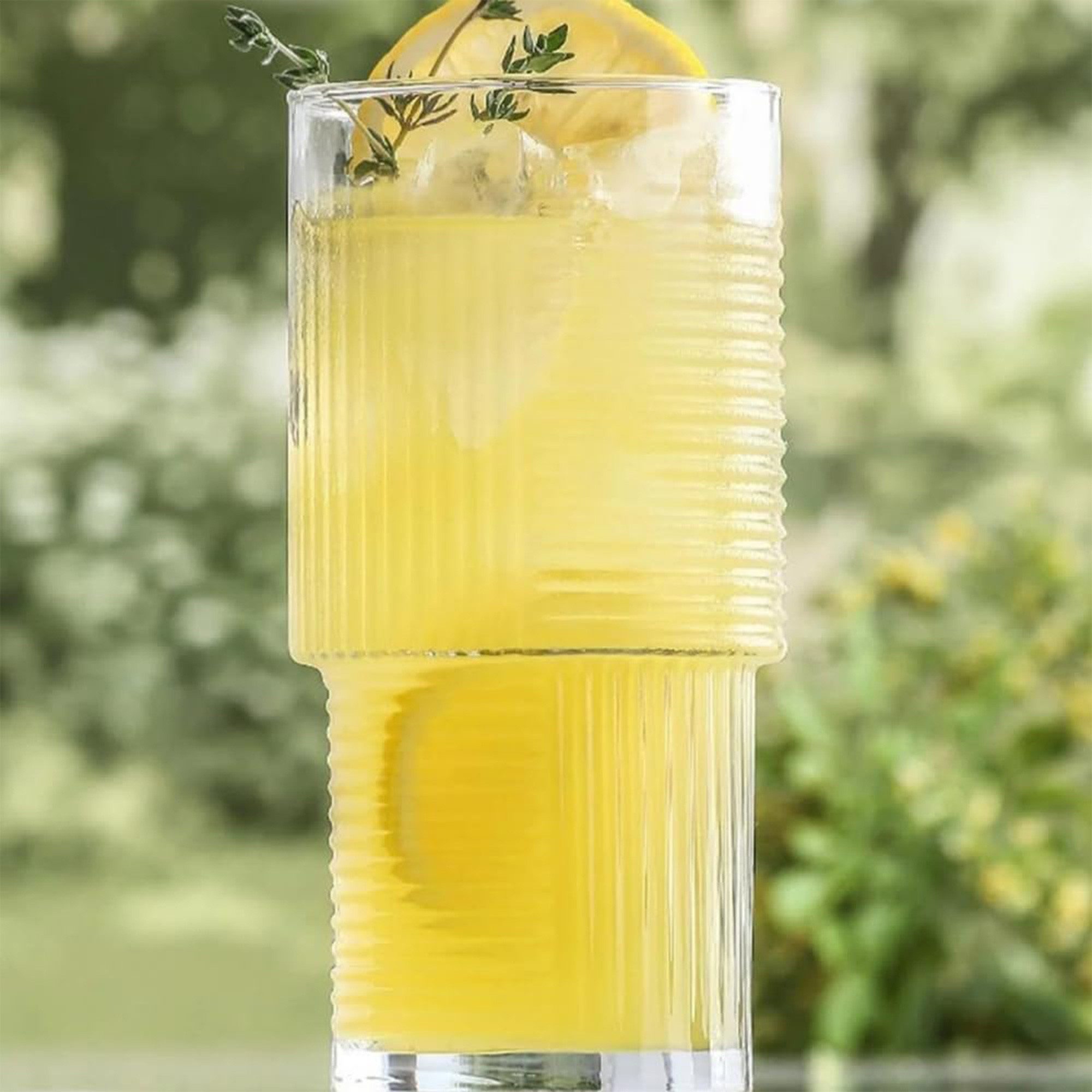 LAV Gläser-Set Helen Serie 18-Teilig (325ml, 400ml, 515ml), 6-tlg., Glas, 18-tlg. Stapelbar Set, drei unterschiedliche Größen in einem Set