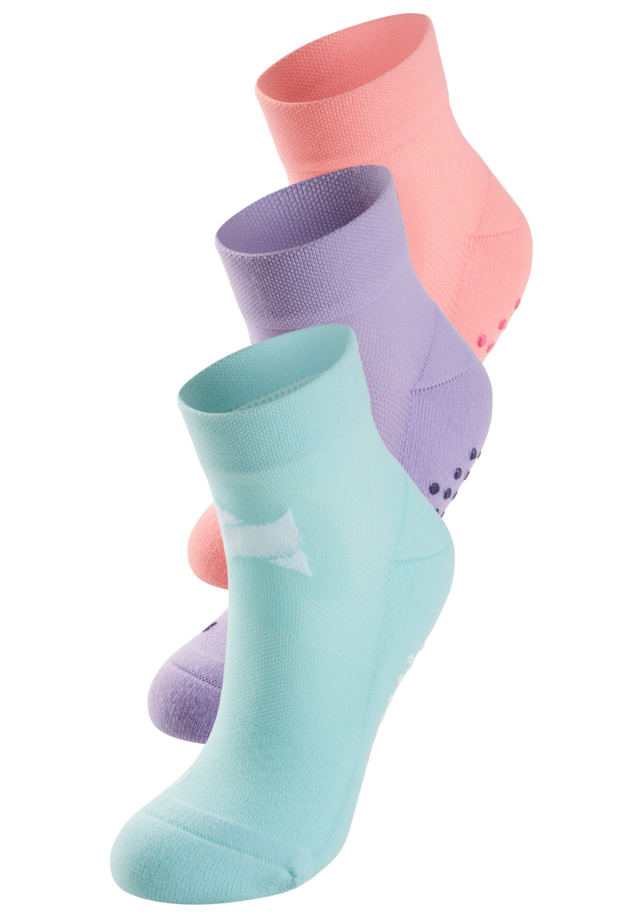 XTREME sockswear ABS-Socken Panther Yoga-Socks (Packung, 3-Paar) Antirutsch-Sohle