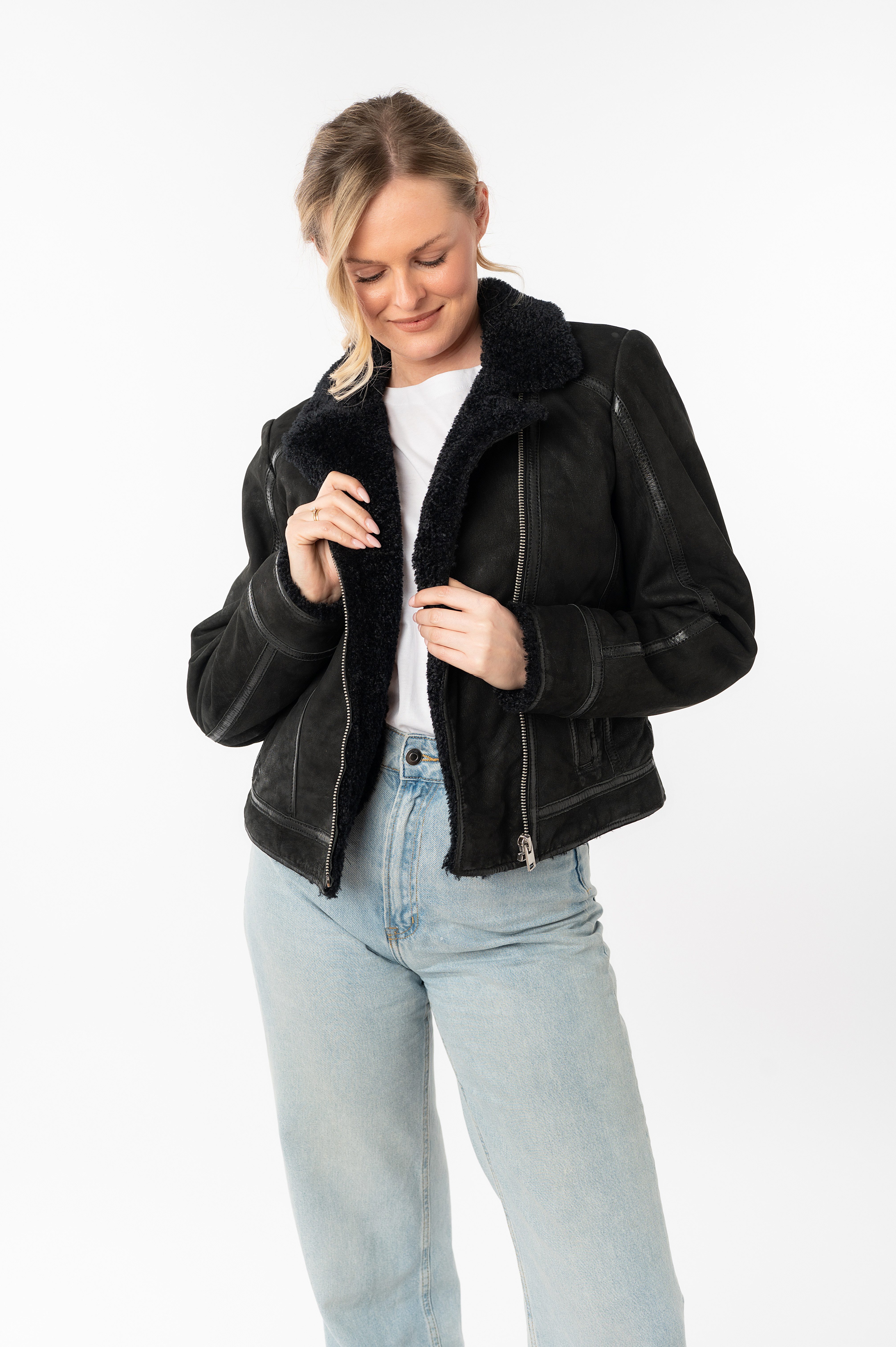 Mauritius Lederjacke MWRila SF gefüttert, mit günstig online kaufen