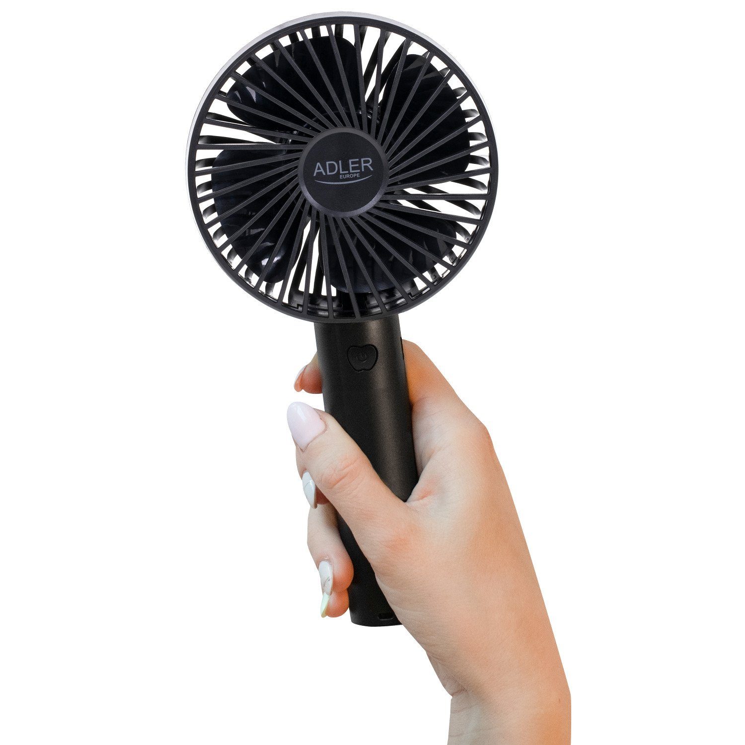 Adler Mini USBVentilator AD 7331, MiniVentilator 9cm Tragbar USB 2000mAh, Der MiniUSB