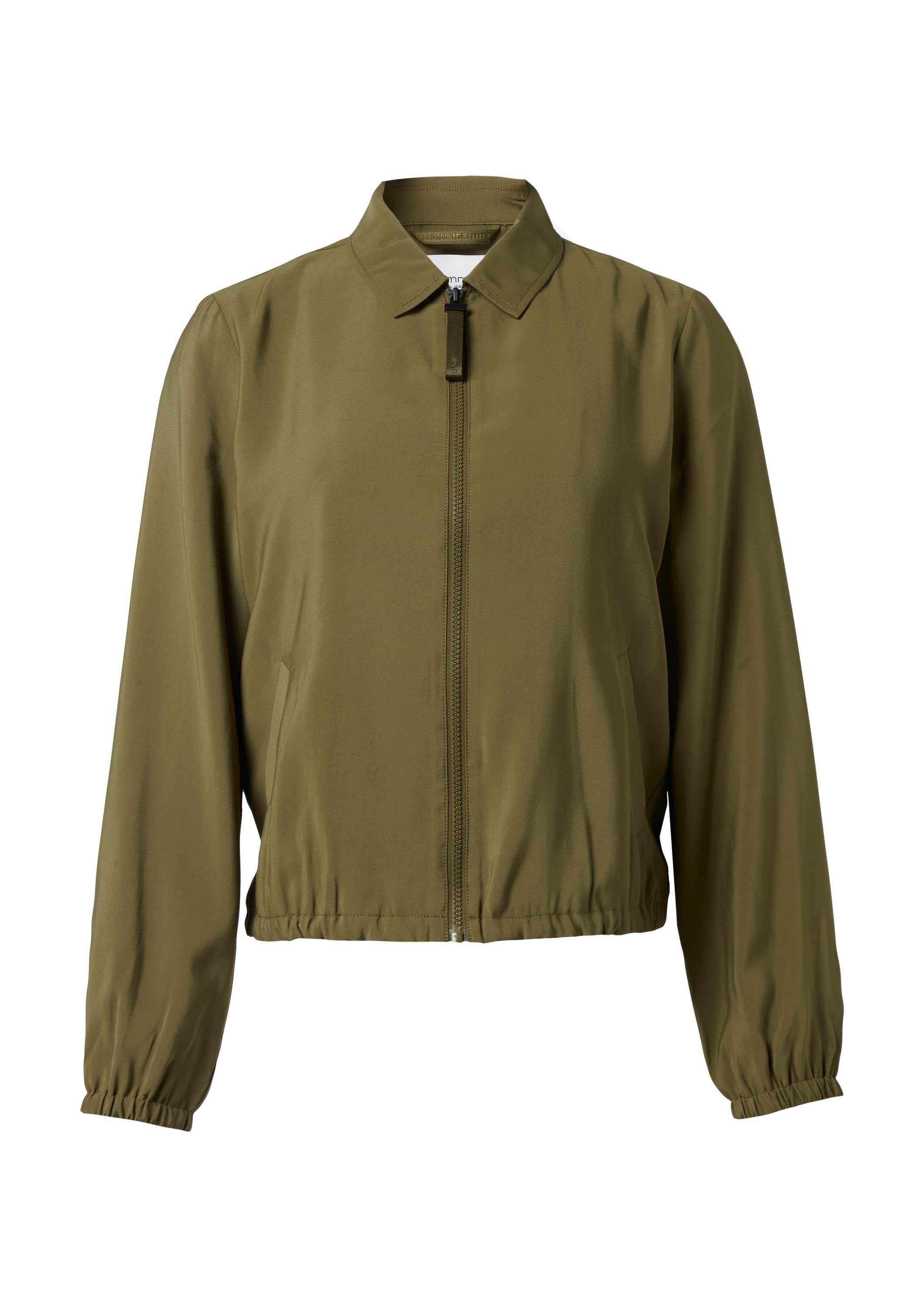 comma Funktionsjacke Indoor-Jacke Jacke mit Umlegekragen