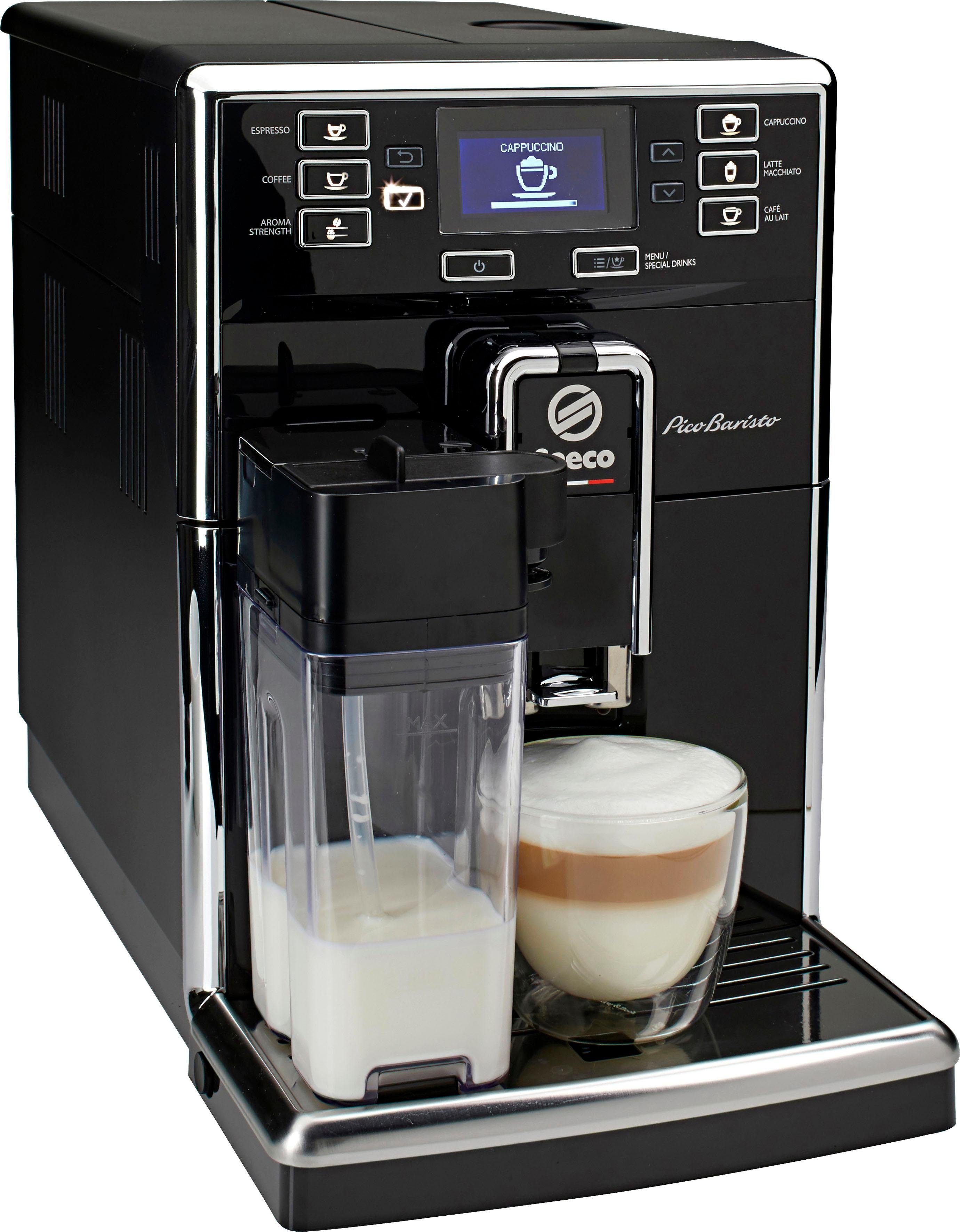 Saeco Kaffeevollautomat SM5460/10 PicoBaristo, integrierte Milchkaraffe