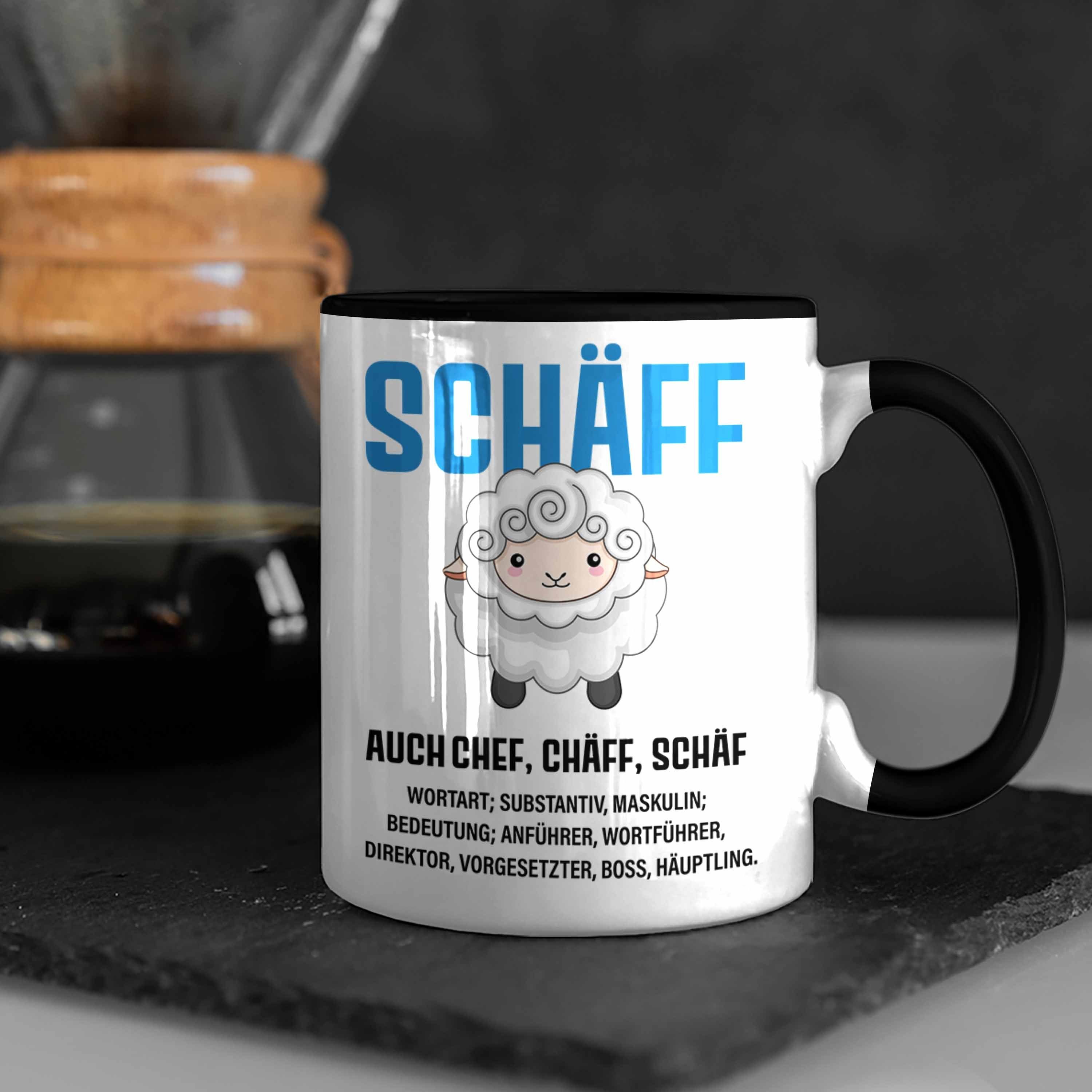 - Trendation Abschied Tasse Lustig Geschenke Geschenkidee Spruch Trendation Chef Schwarz Tasse Kaffeetasse