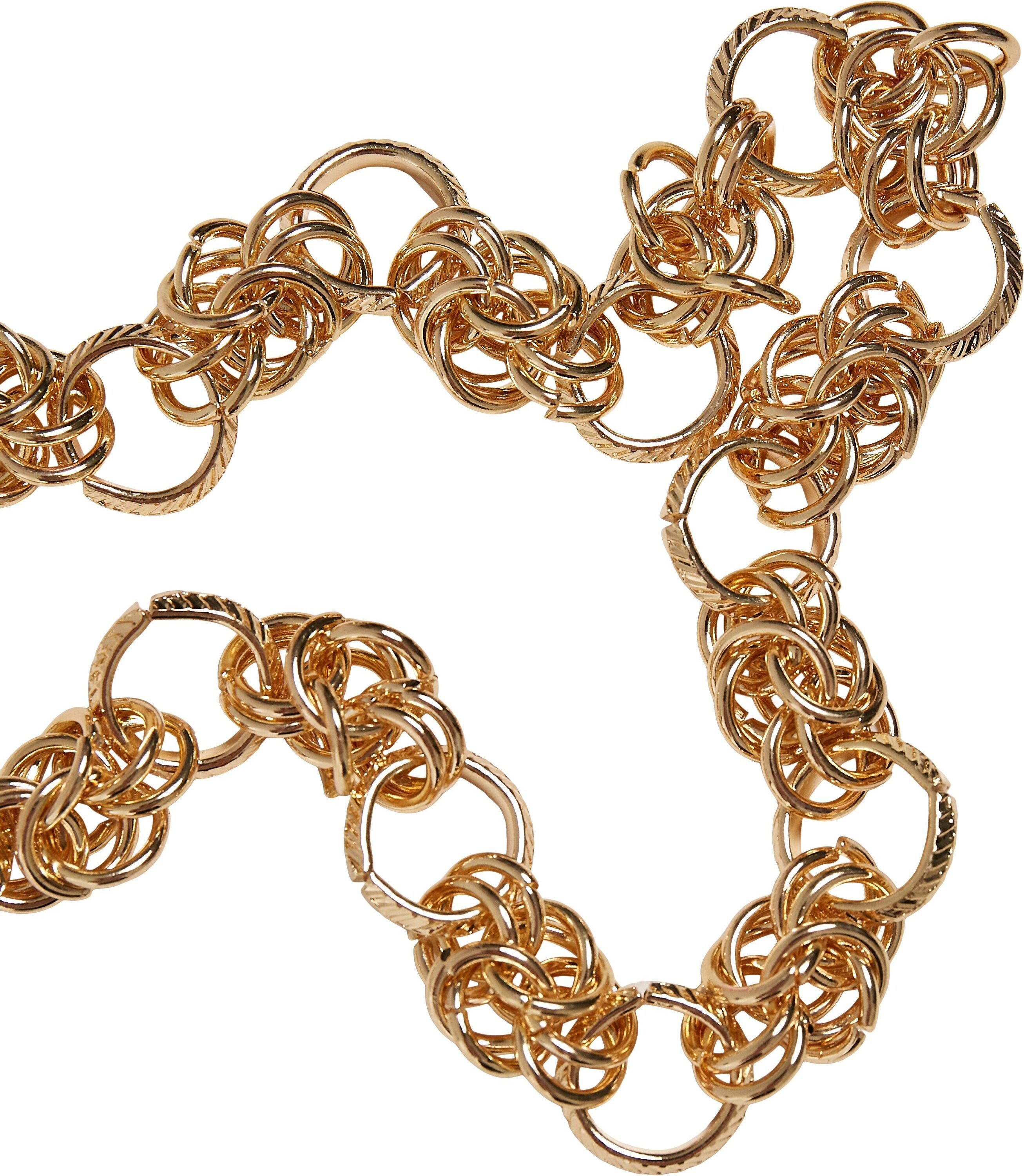 URBAN CLASSICS Edelstahlkette Accessoires Multiring Necklace, Für ein  perfektes Gefühl von Komfort und Stil