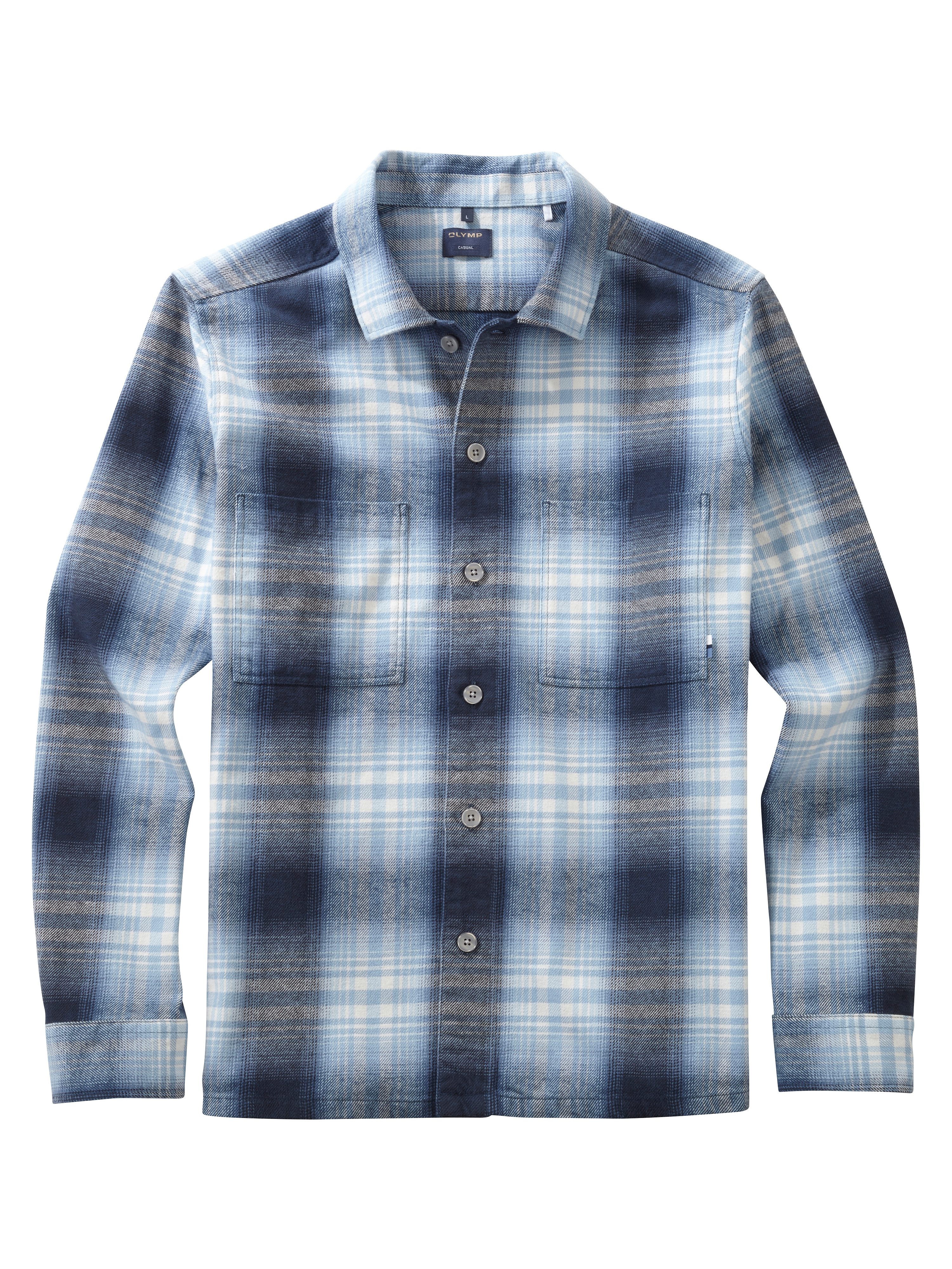 OLYMP Hemdjacke mit modischem Karomuster günstig online kaufen