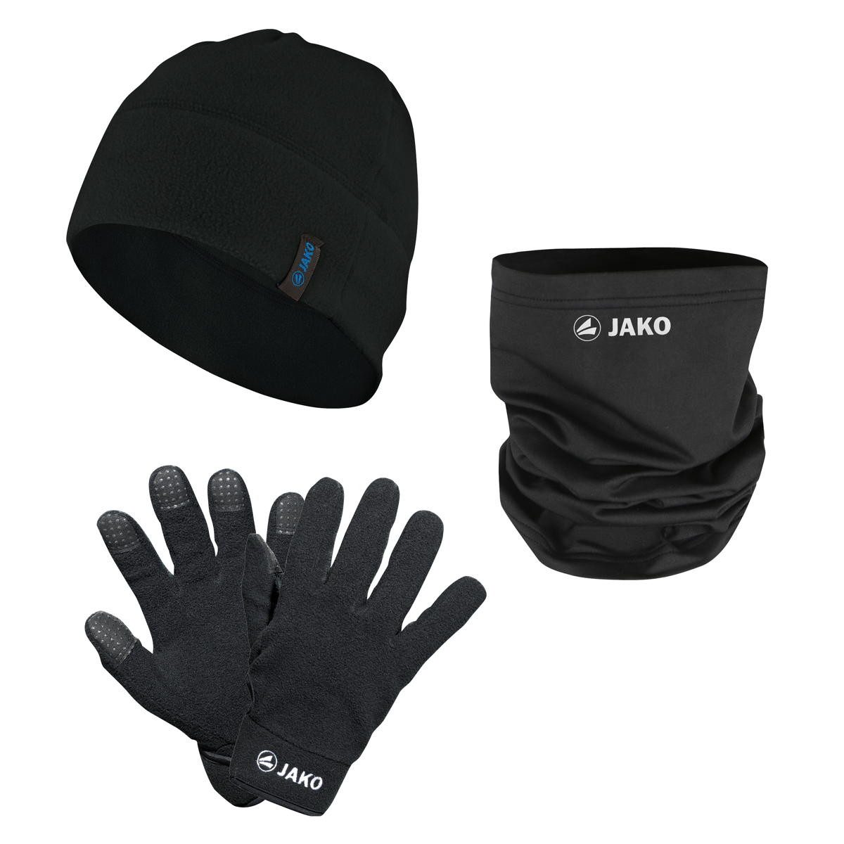 Jako Strickmütze JAKO Mütze + Schal + Handschuhe Winterset günstig online kaufen