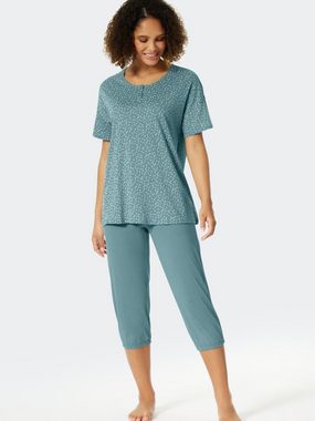 Schiesser Pyjama Minimal Comfort Fit 3/4 Hose