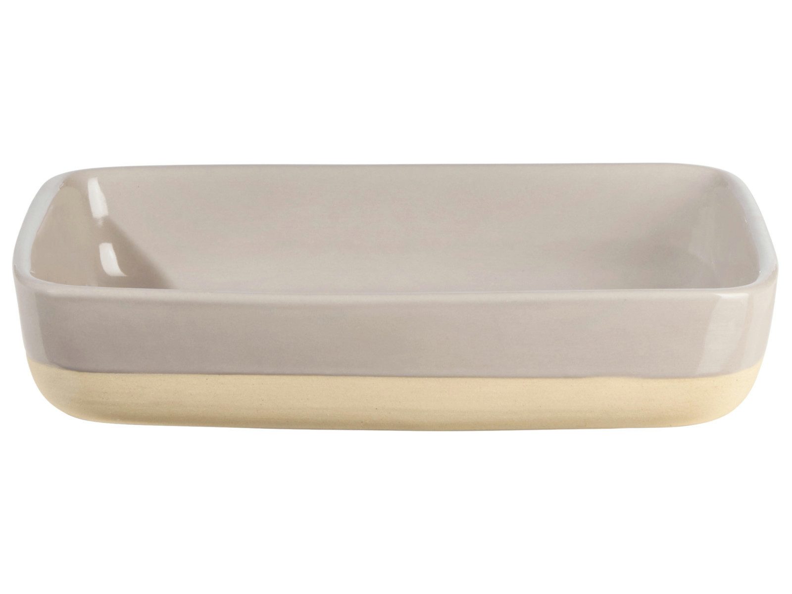 ASA SELECTION Auflaufform Grande Auflaufform rechteckig beige 21x14x4,3cm, Steinzeug, Küche, Kochen, Backen