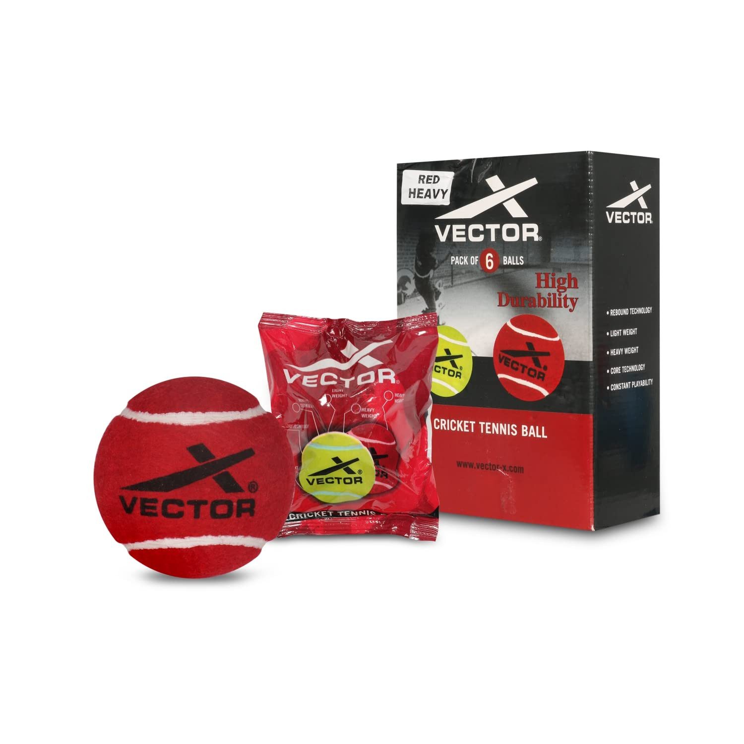 Tennisball Cricket Standardgröße Verwendung für Cricket- und Tennisschläger