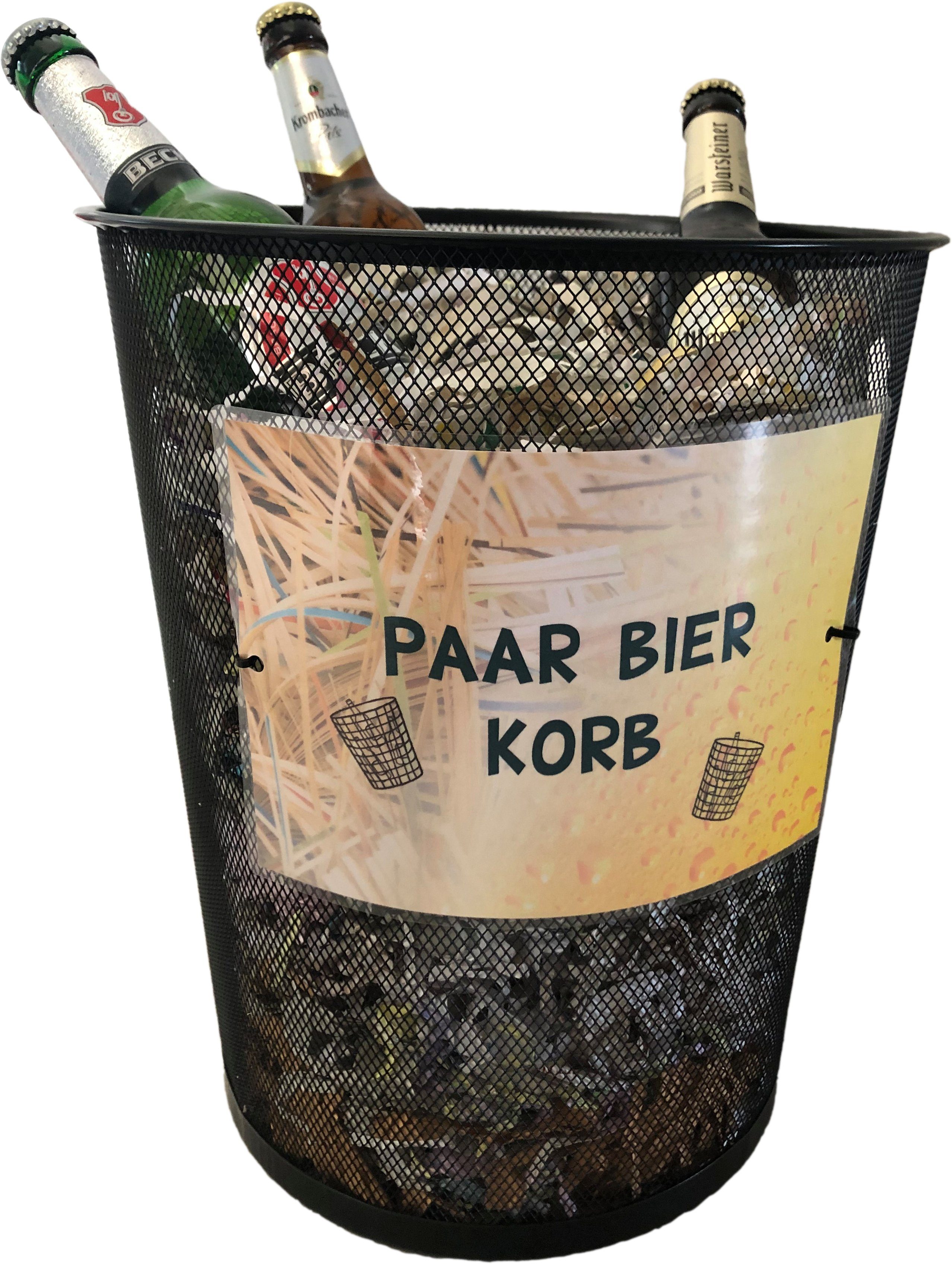 Deggelbam Papierkorb Paar Bier Korb / Witzige Geschenkidee, Ein Hingucker auf jeder Geburtstagsparty! | Papierkörbe
