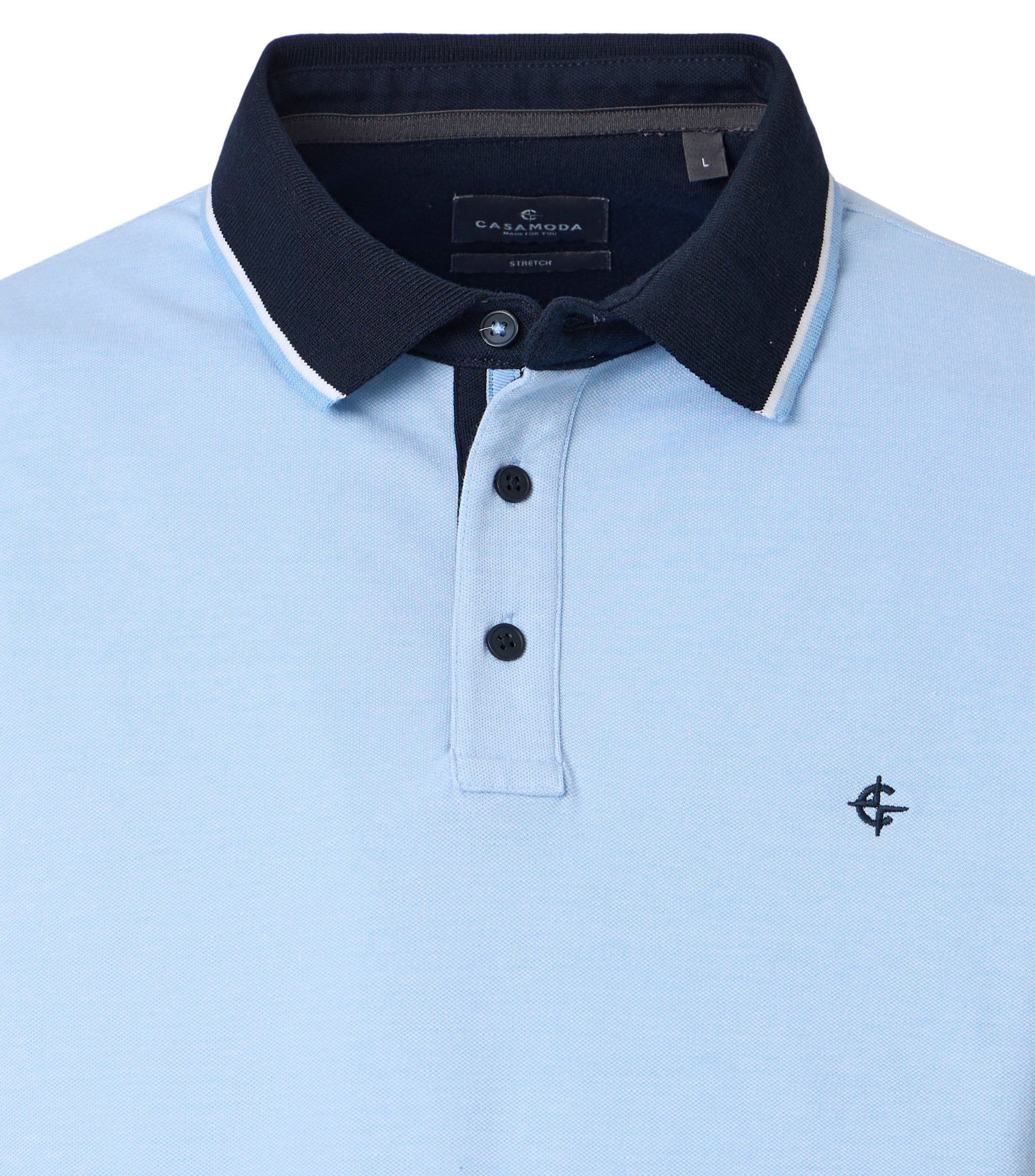 CASAMODA Poloshirt CASAMODA Polo-Shirt uni