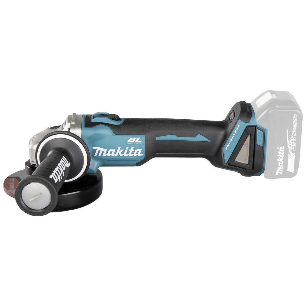 Makita Winkelschleifer Akku-Winkelschleifer 18V (ohne Akku, ohne Ladegerät DGA504Z, ohne Akku – Bild 2 von 5