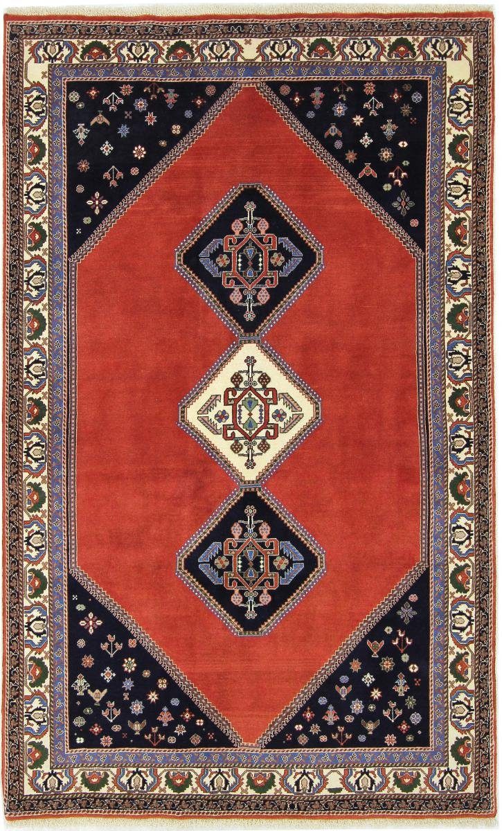 Orientteppich Ghashghai Sherkat 138x229 Handgeknüpfter Orientteppich, Nain Trading, rechteckig, Höhe: 12 mm | Kurzflor-Teppiche