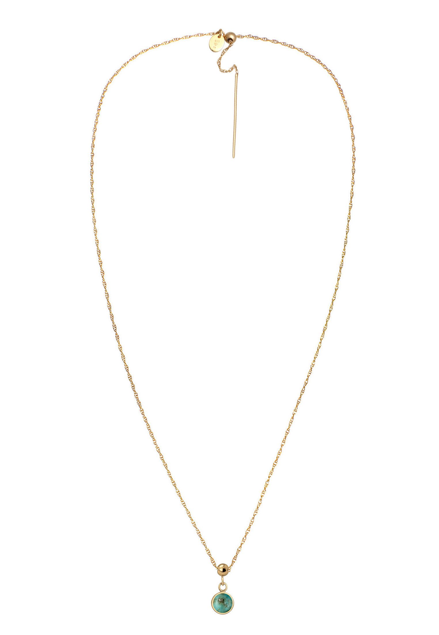 Elli Premium Kette mit Anhänger Geburtsstein günstig online kaufen
