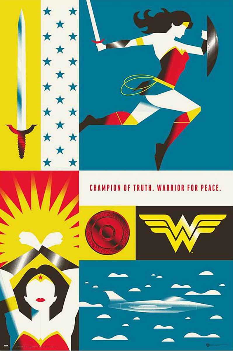 Grupo Erik Poster Wonder Woman Poster 61 x 91,5 cm