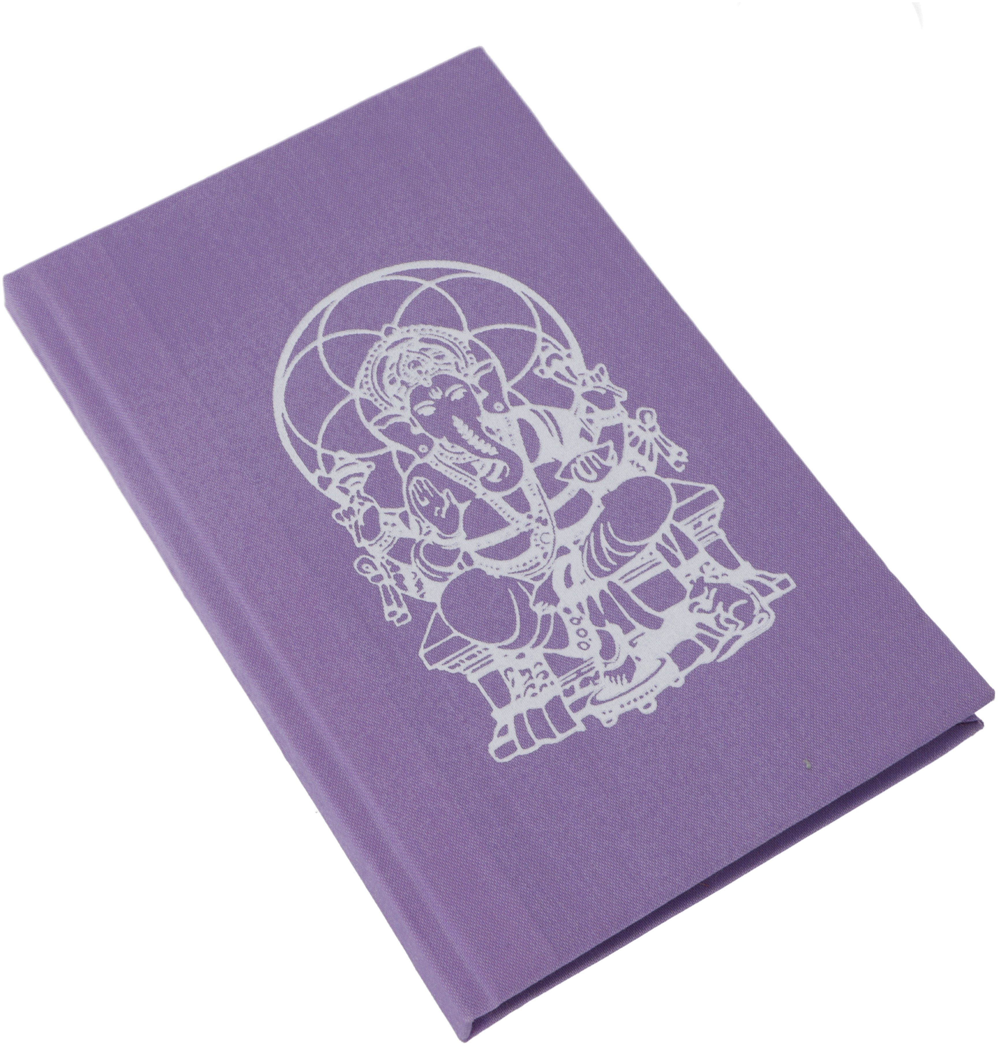 - violett Guru-Shop Tagebuch Notizbuch, Ganesh Tagebuch