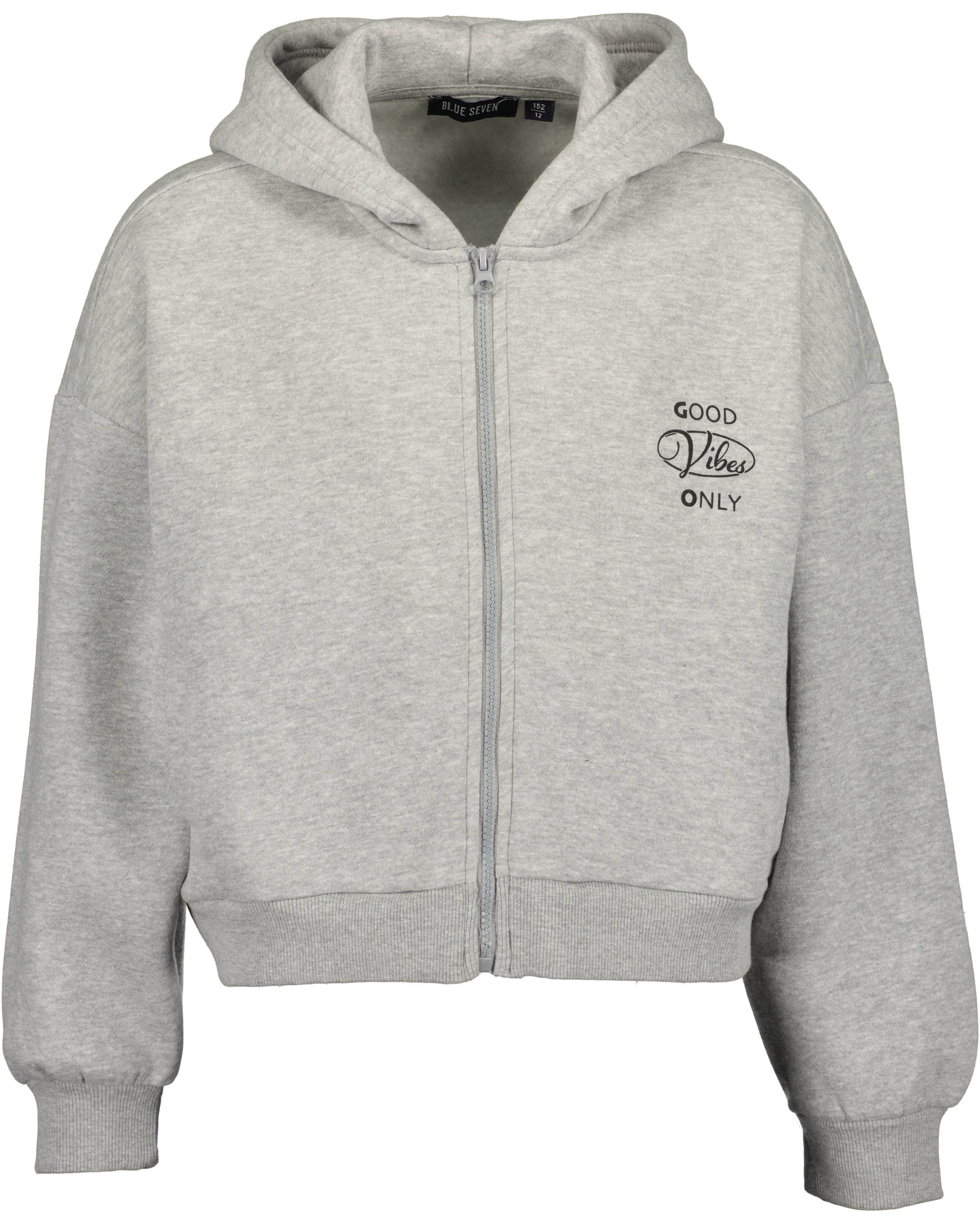 Blue Seven Kapuzensweatjacke mit kleinem Brustmotiv