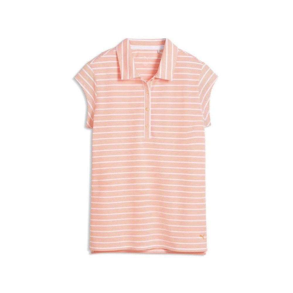 PUMA T-Shirt W Pique YD Stripe Cap Sleeve