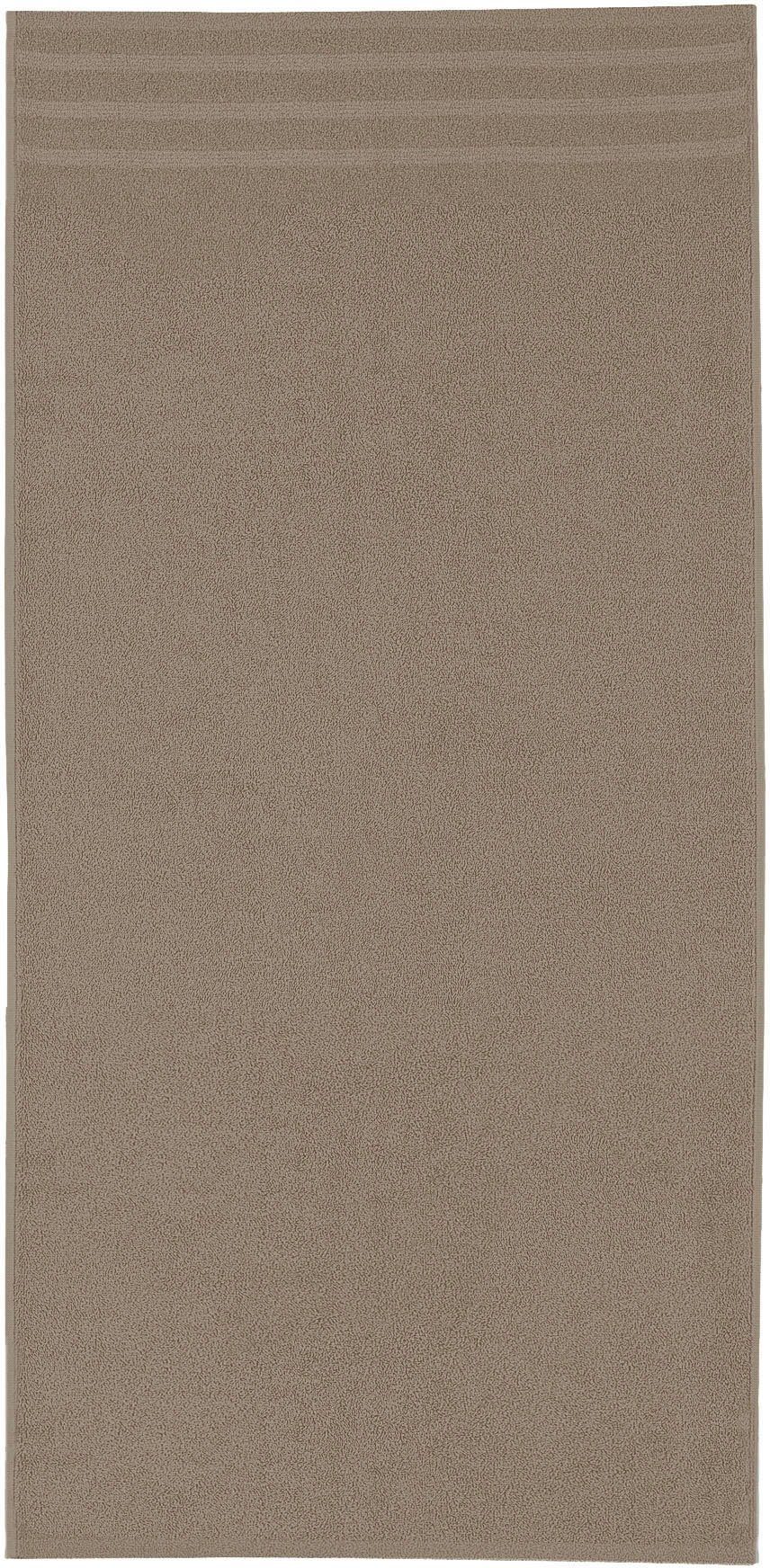 Kleine Wolke Handtuch Royal, Frottier (1-St), Uni Farben, als Handtuch 50/100 cm oder Duschtuch 70/140 cm erhältlich basalt