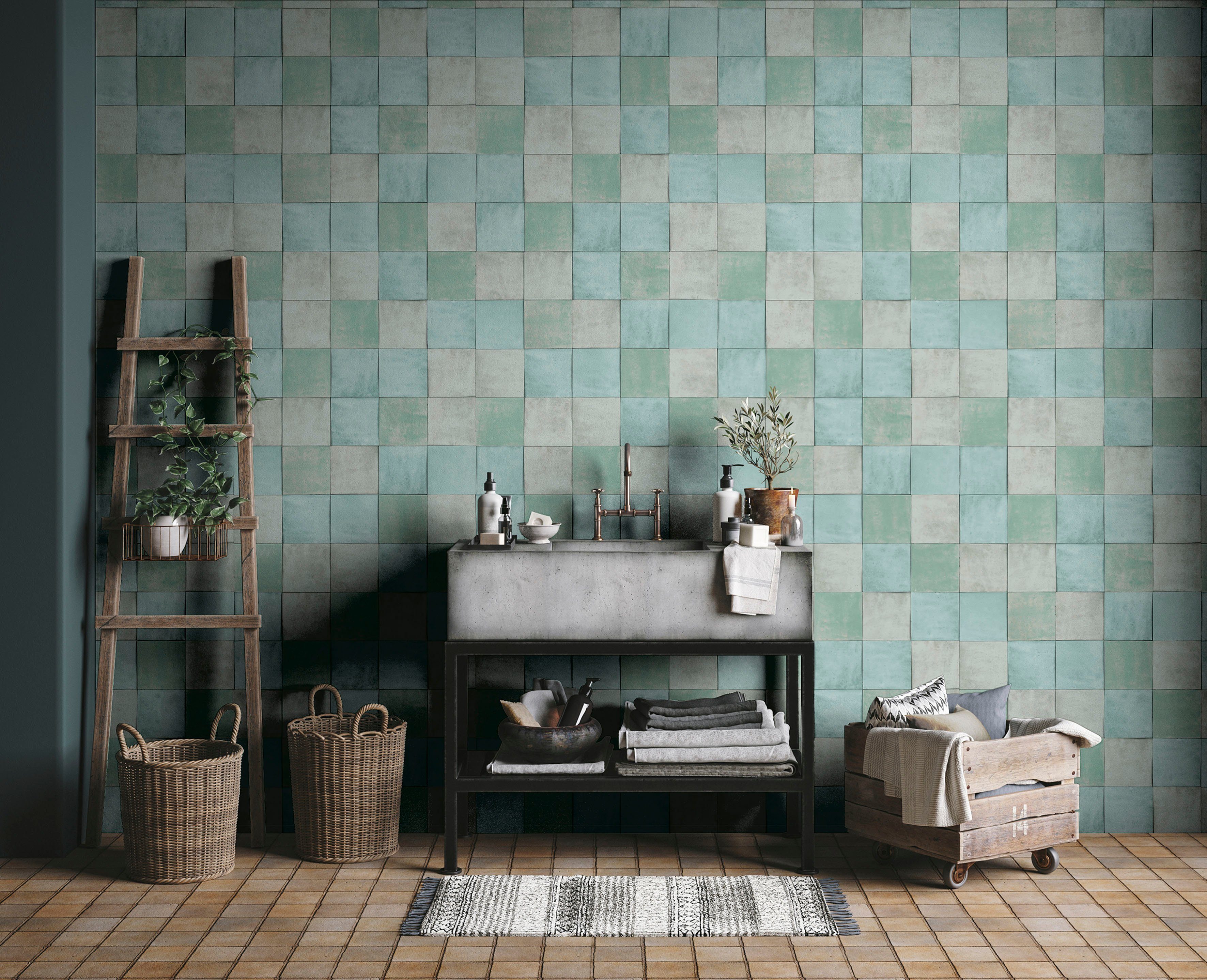für Küche Tile, Fototapete matt, Vliestapete Schlafzimmer glatt, Marburg Wohnzimmer moderne