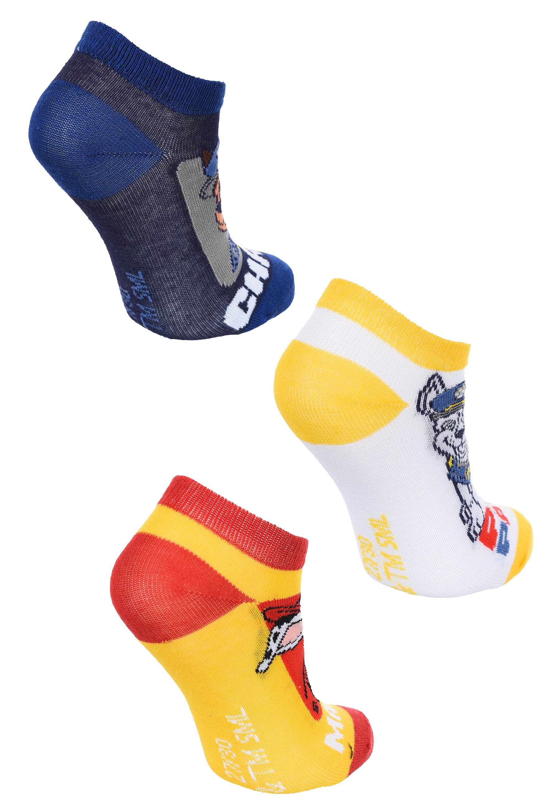 PAW PATROL Sneakersocken PAW Patrol Sneaker-Socken Jungen 6er Pack (6-Paar)