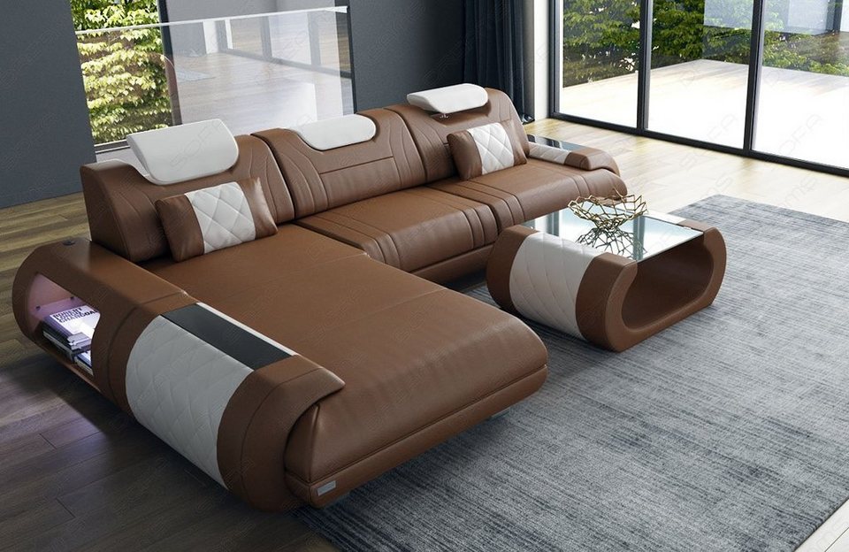 Sofa Dreams Ecksofa  Rimini  L Form Modernes Design Exklusive Sofas  