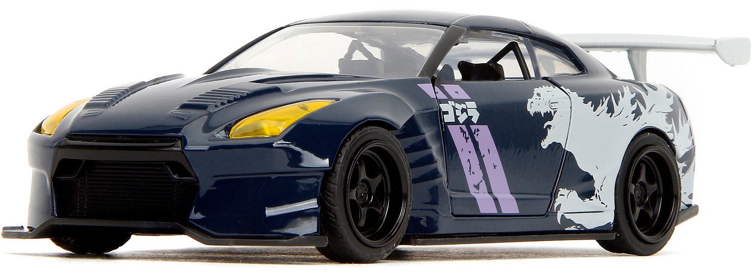 JADA Spielzeug-Auto Modellauto Hollywood Rides Godzilla 2009 Nissan GTR R35 günstig online kaufen