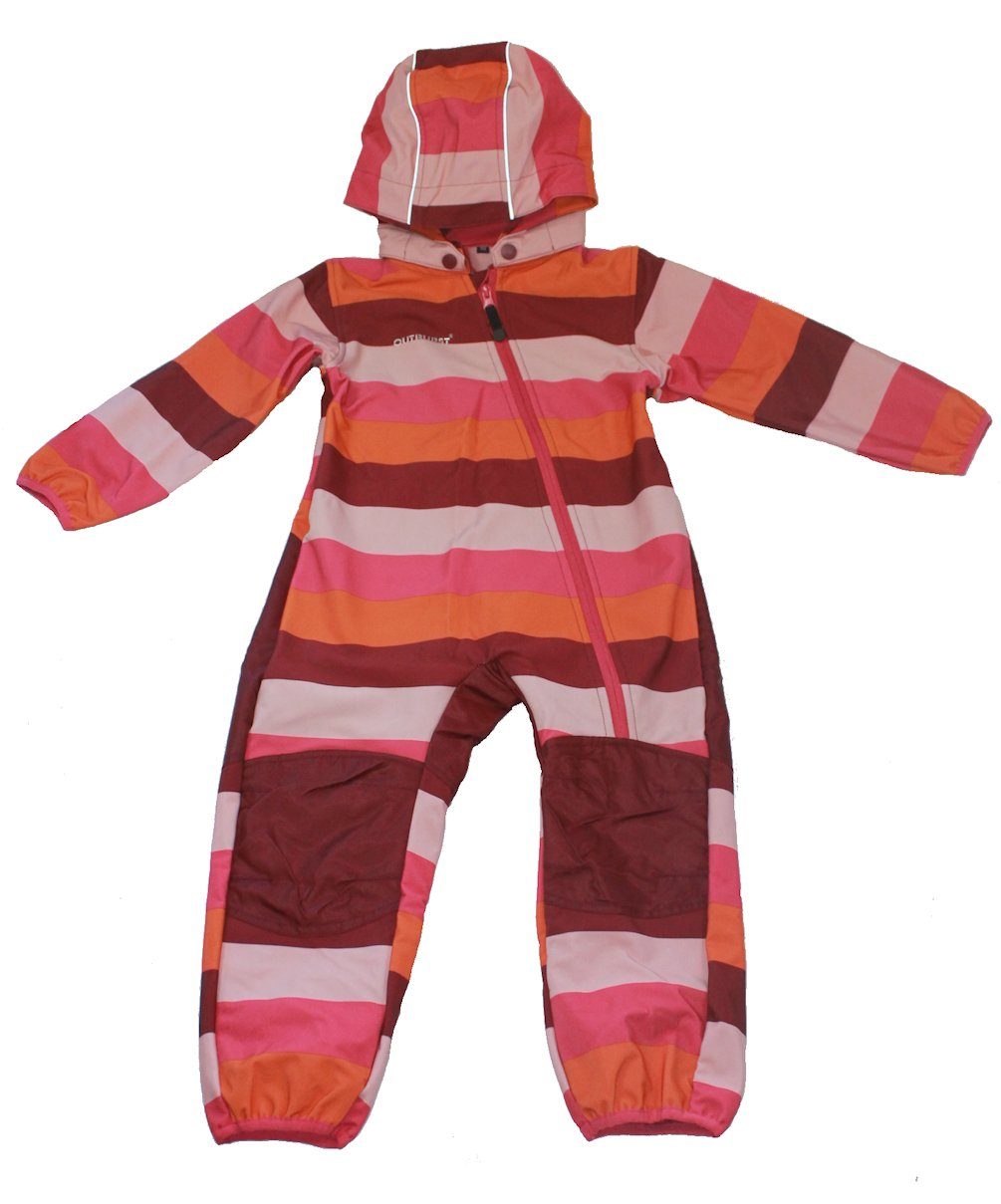 Outburst Baby-Fausthandschuhe Mädchen – Pink Mit Glitzer & Blumen-Stickerei, Größe 3, Fleece-gefüttert