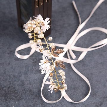 GLAMO Diadem Haarschmuck für Hochzeiten, für Bräute, Brautjungfern, Mädchen