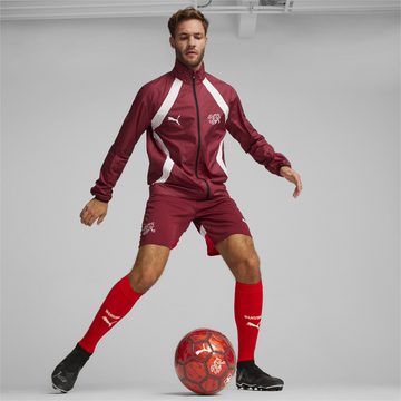 PUMA Trainingsjacke Schweiz Gewebte Fußball-Aufwärmjacke Herren