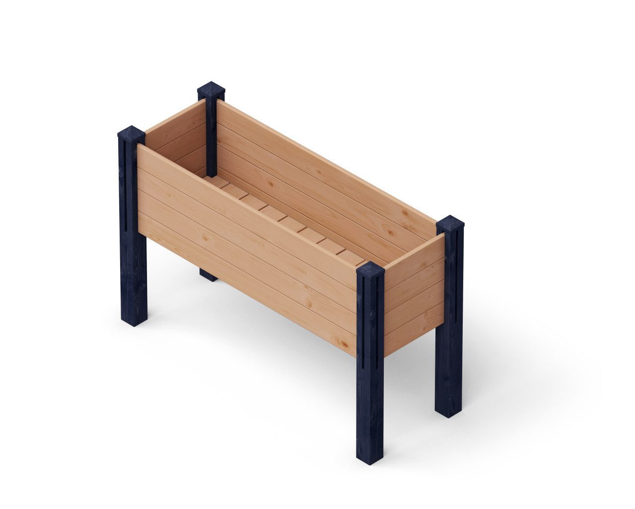 Upyard Hochbeet Upyard Hochbeet erhöht Puzzle Modular Holz 127 x