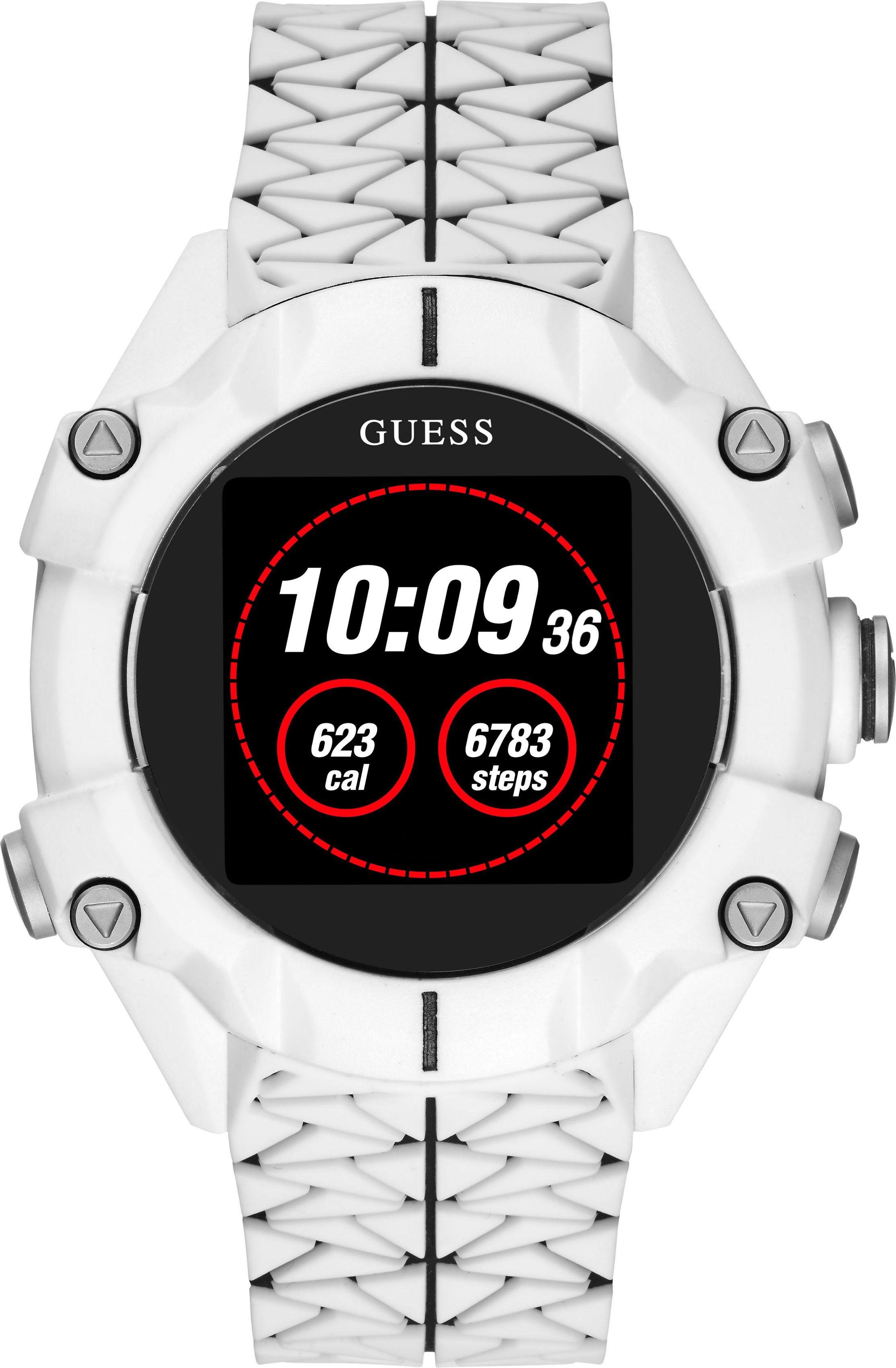 guess men's connect smartwatch