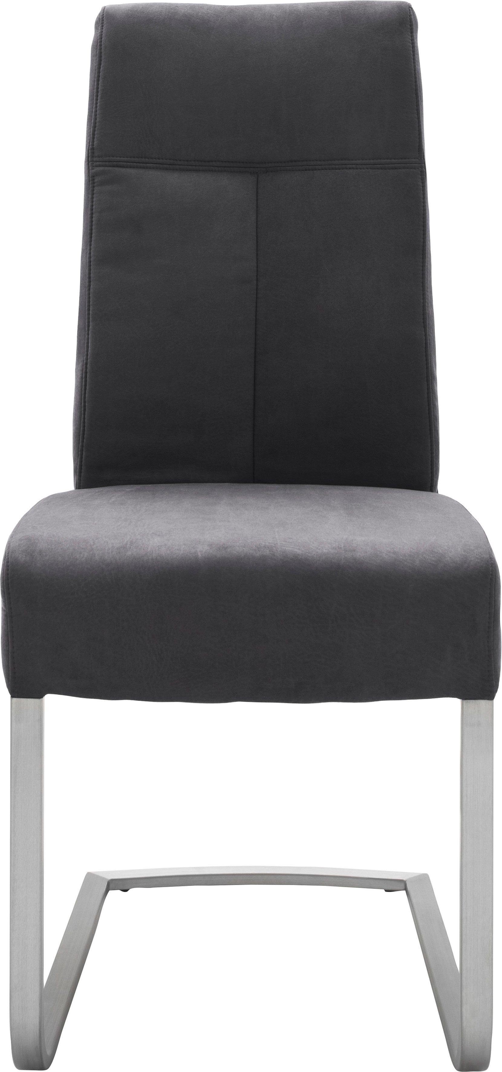 belastbar MCA Anthrazit furniture Stuhl 120 2 | (Set, Freischwinger Anthrazit Kg St), bis Talena