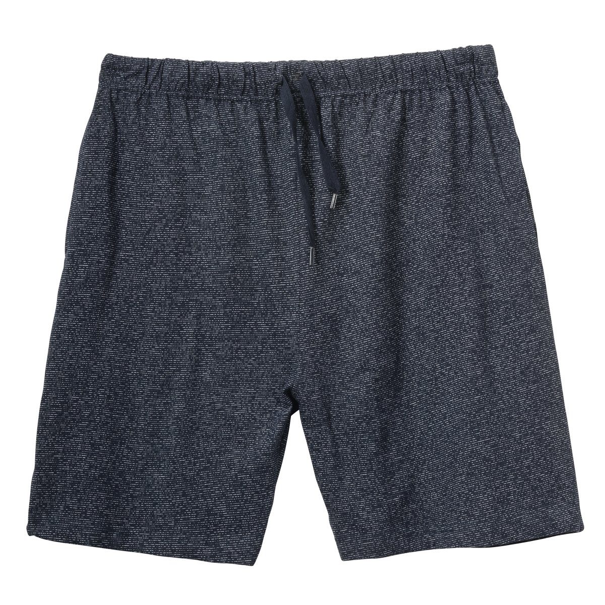 ADAMO Relaxshorts Adamo kurze Homewear-Hose blau melange Übergröße